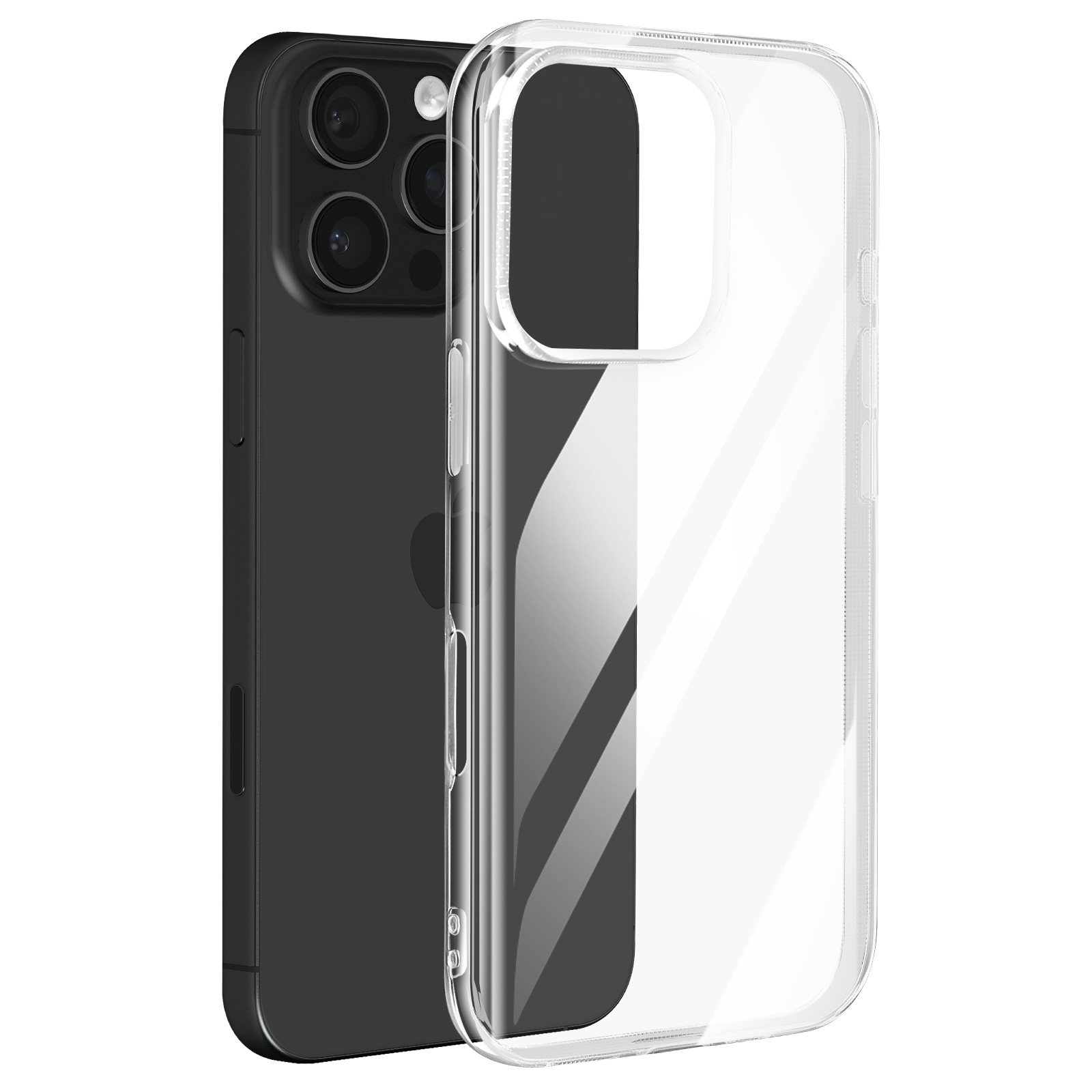Cover Trasparente per iPhone 16 Pro Max (6,9 Pollici