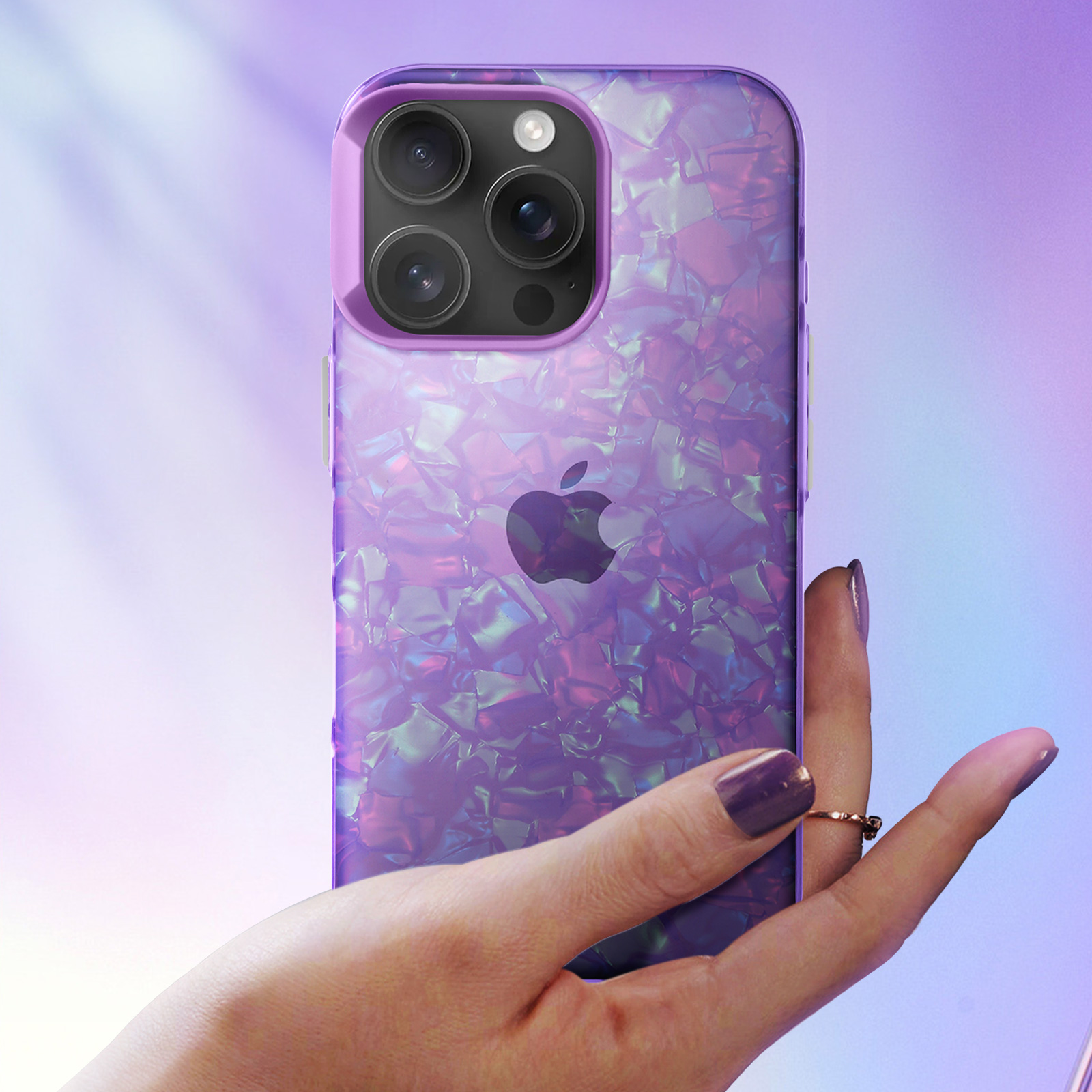 Coque Avizar Pour IPhone 16 Plus - Antichoc Souple Vert Tutti Frutti - Protection Rigide Et Colorée