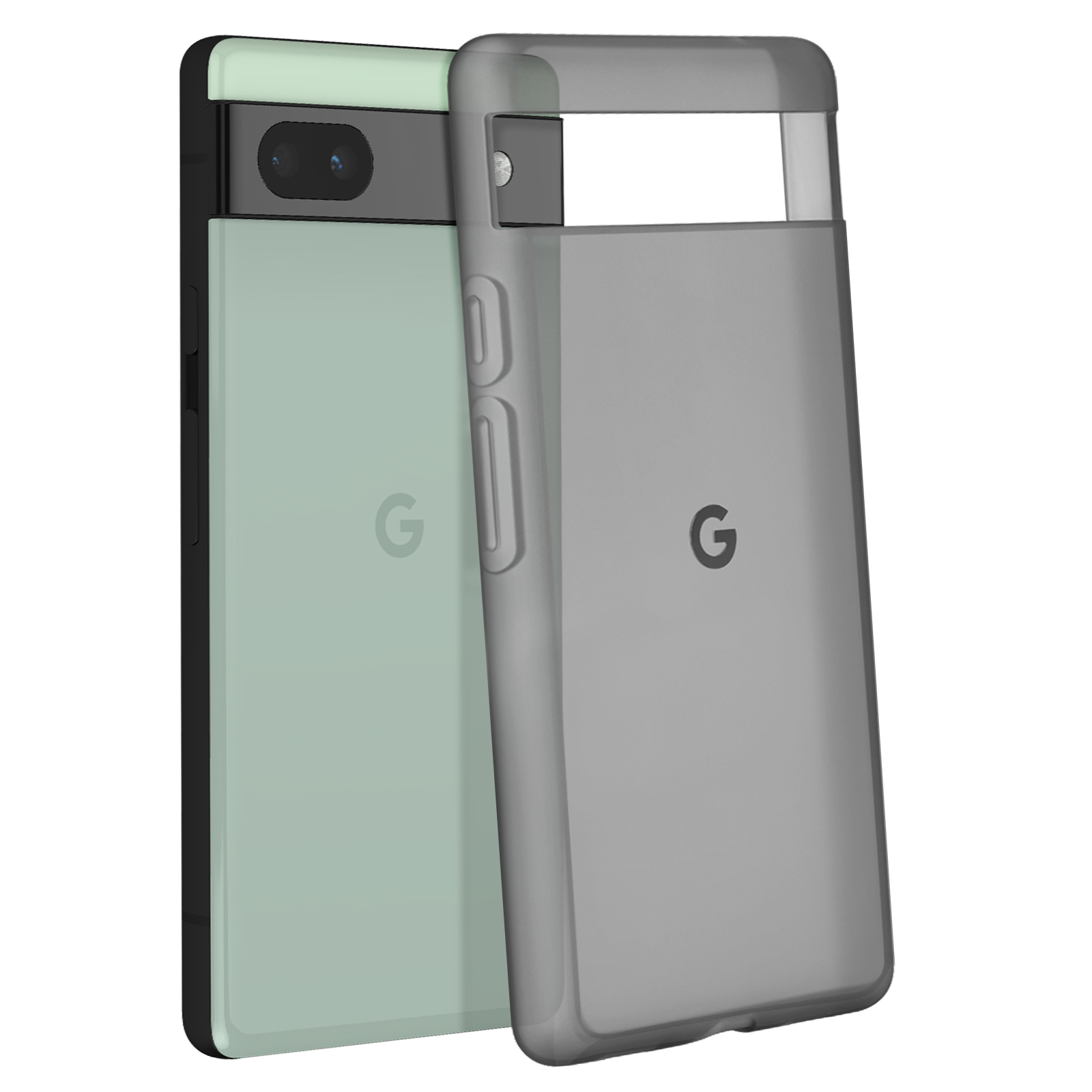 Custodia Verco Per Google Pixel 6a – Cover Trasparente Sottile In TPU Flessibile, Anti-graffio, Morbida