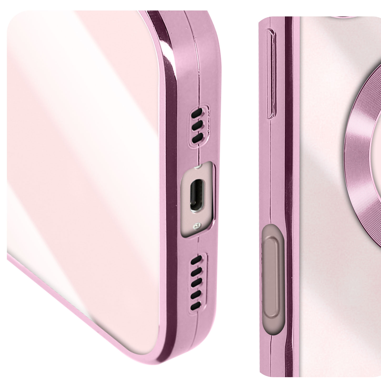 Custodia per iPhone 16 Plus Design con stampa pelle di mucca