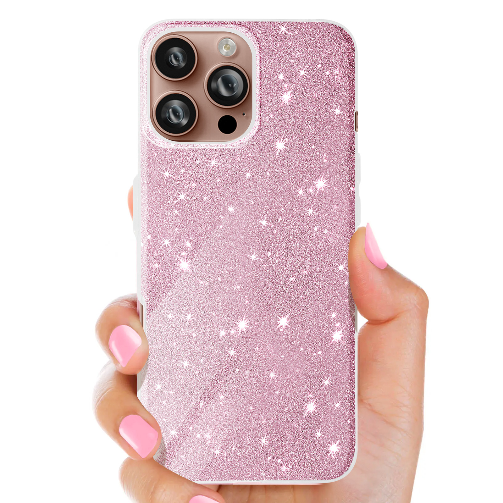 Custodia IPhone 16 Pro NITITOP - Design Floreale Con Cordino