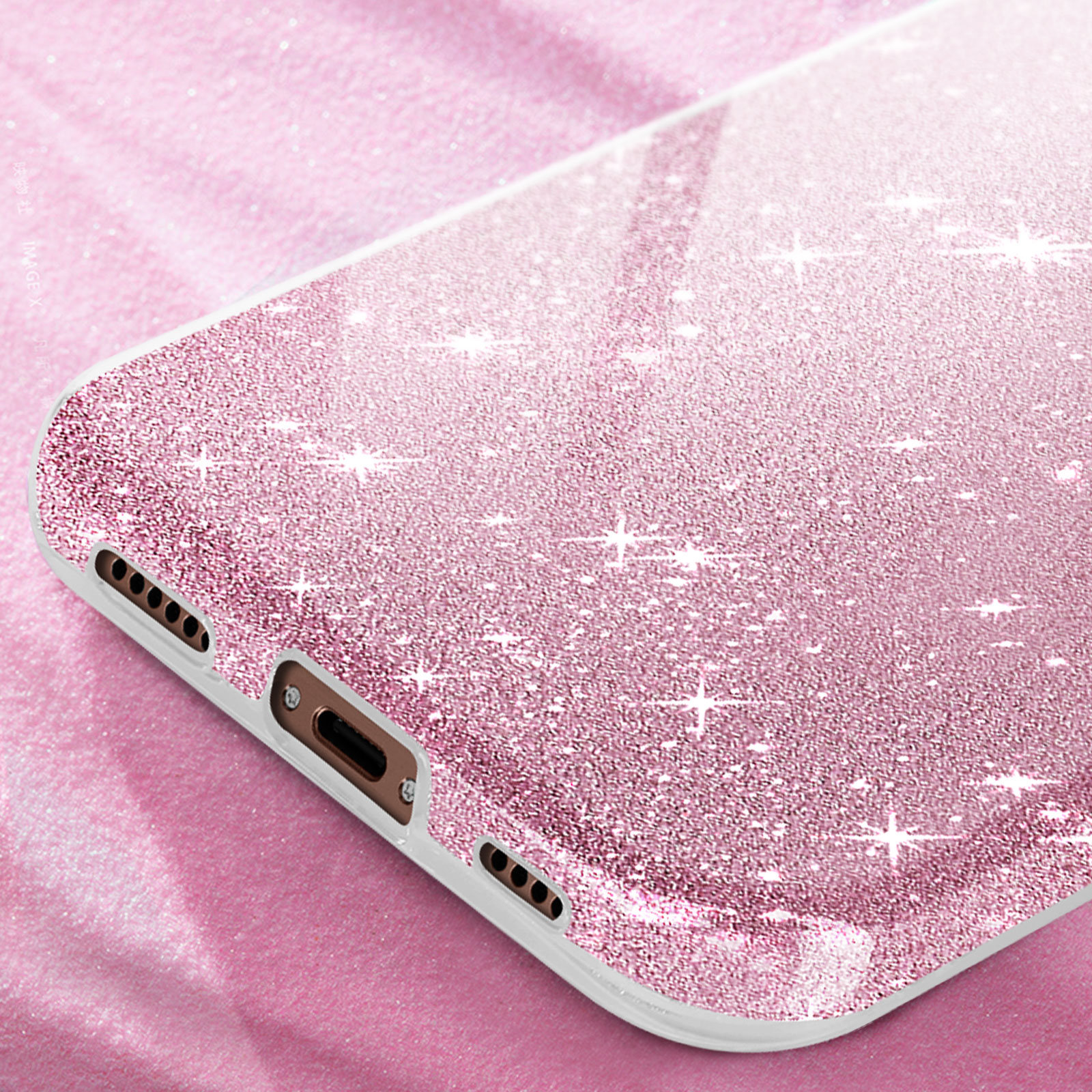 Housse Etui Coque Silicone pour Apple Iphone 5 / 5S Couleur Rose Fushia