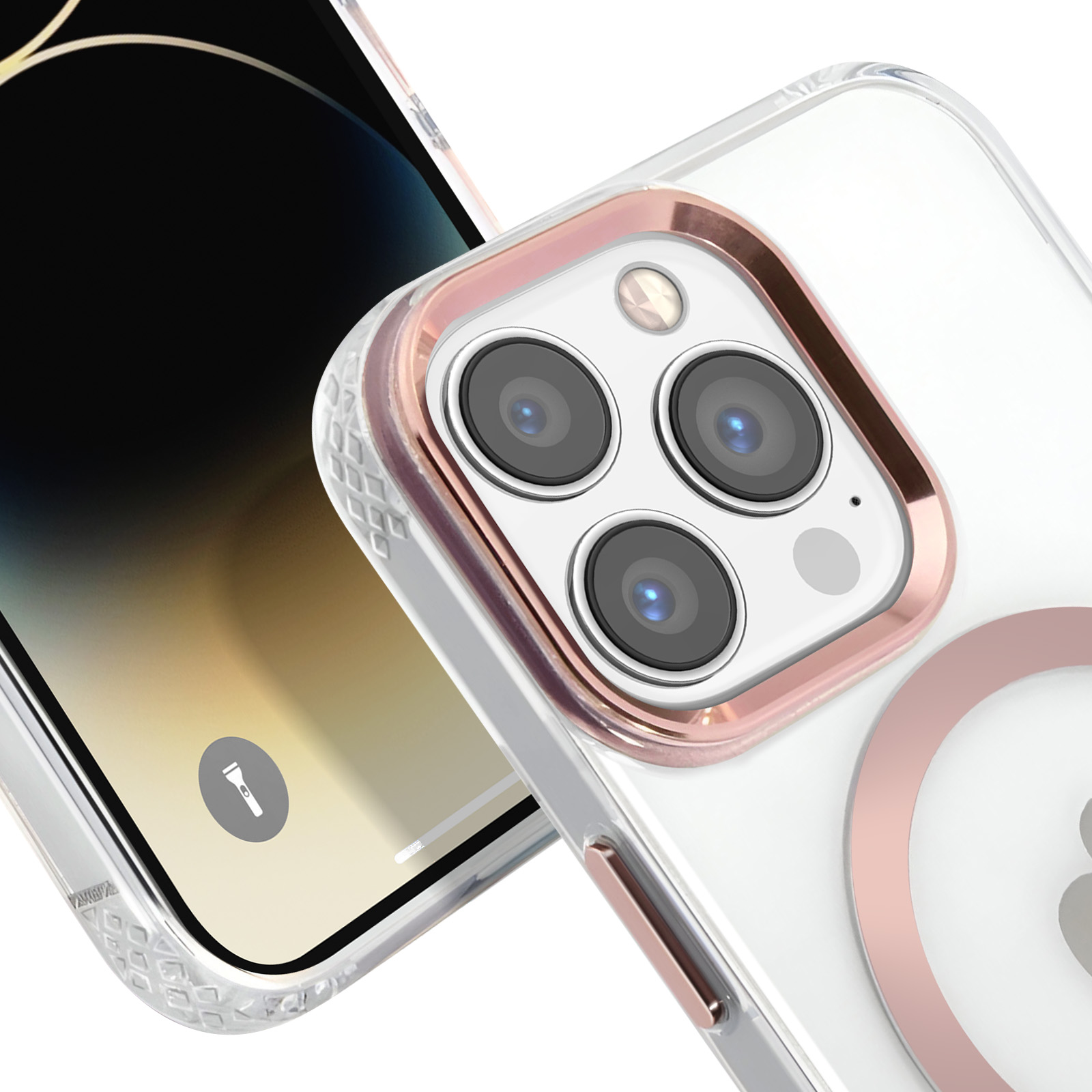 Custodia Trasparente Ultra Sottile Per IPhone 14 Pro Max – TPU Morbido, Antiurto, Antigraffio [BJIT-1001]