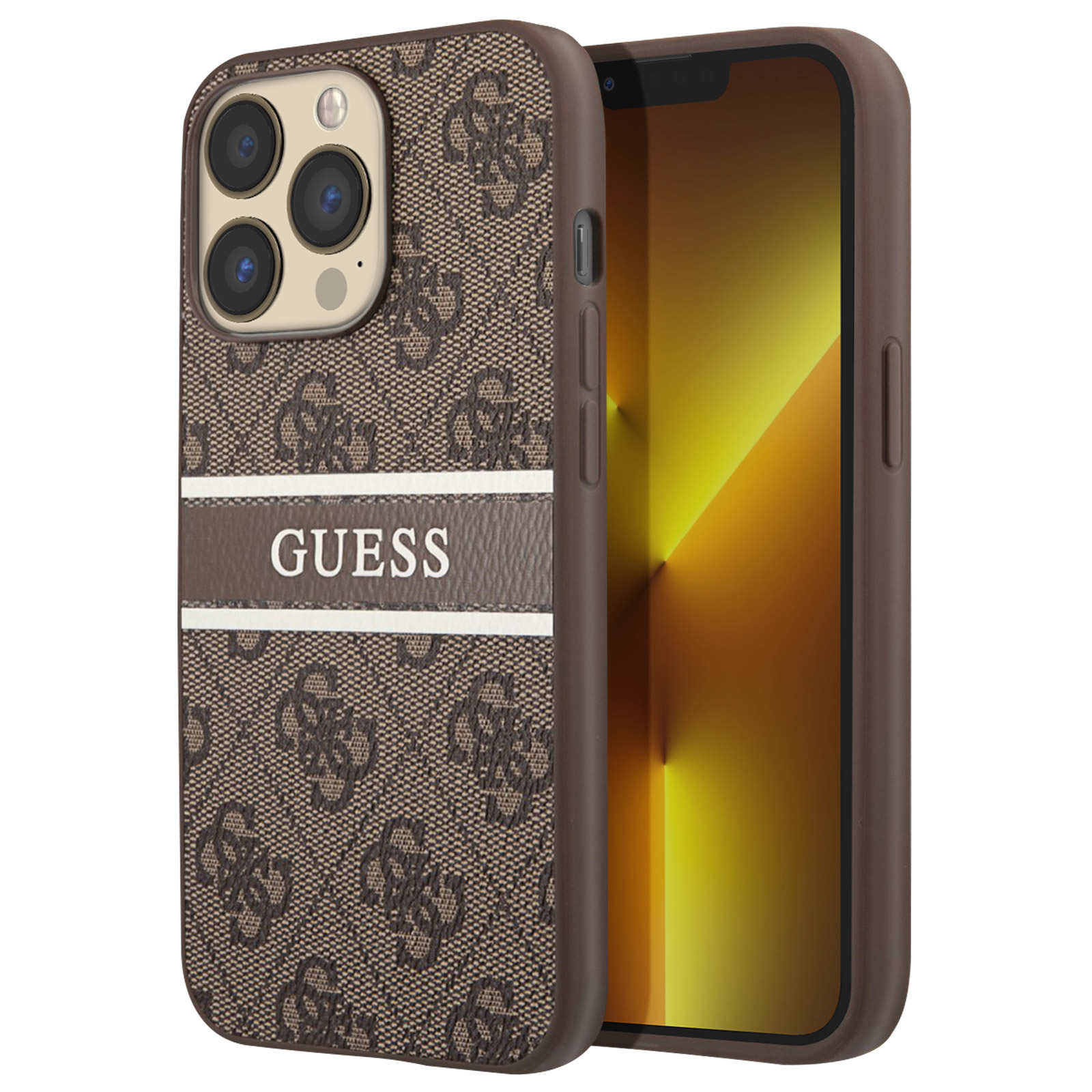 GUESS GUHCP13LHSLEOP COVER per iPhone 13 Pro, Rosa