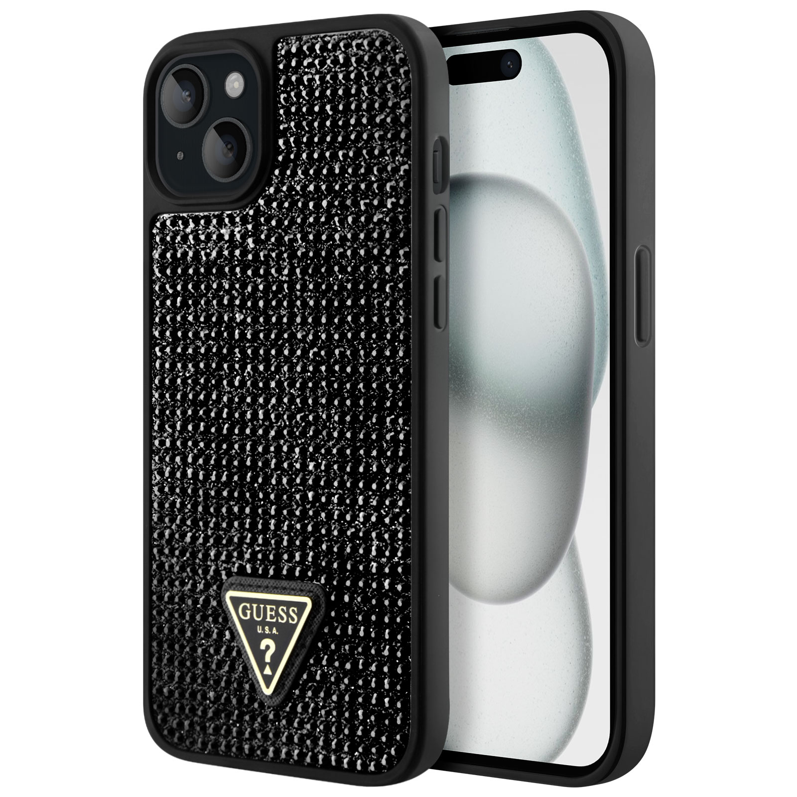 Guess Custodia Iridescente Per IPhone 11 Pro In Policarbonato E TPU Oro Con Logo 3D
