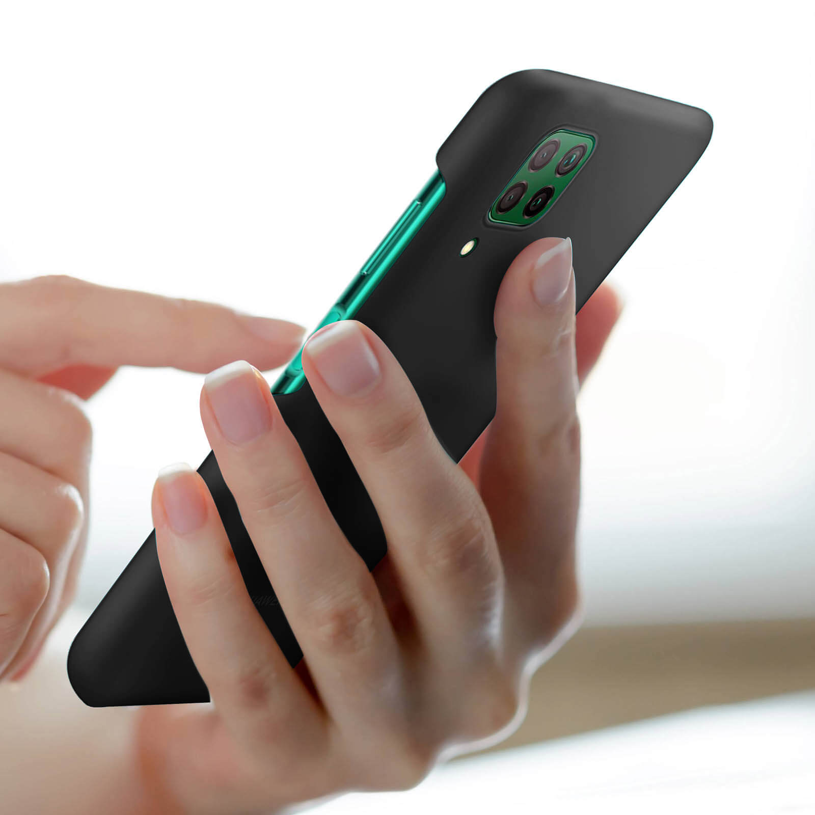 Verco custodia per Huawei P40 Lite, Case per Huawei P40 Lite