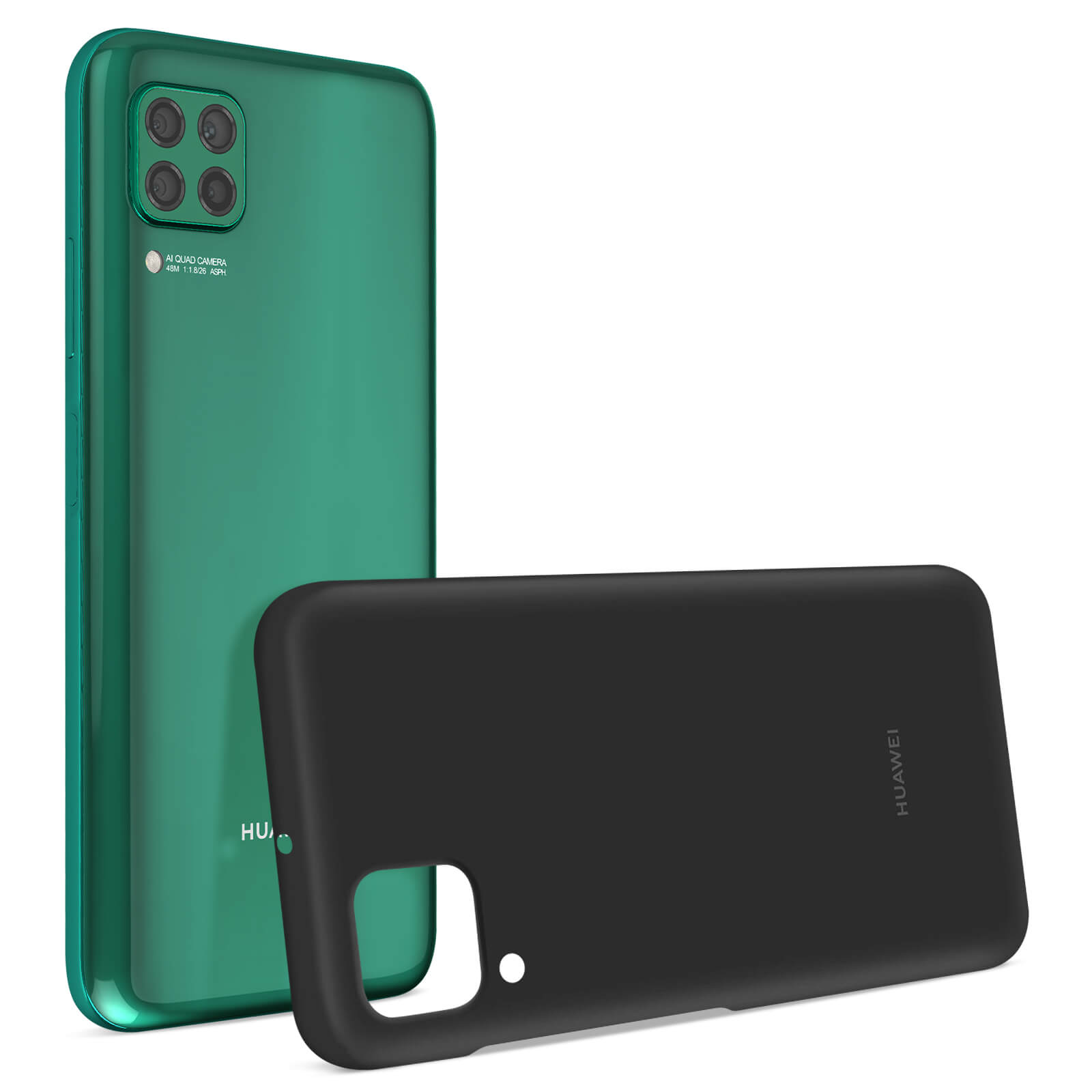 Bear Village Cover per Huawei P40 Lite, Flip Custodia in PU Pelle con Slot per Schede, Magnetica Antiurto Protettiva Cover per Huawei P40 Lite, Nero