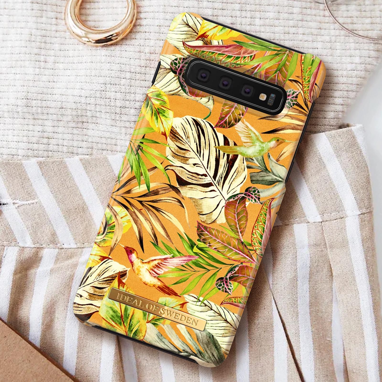 Coque Galaxy S10 Plus – Exotic flowers