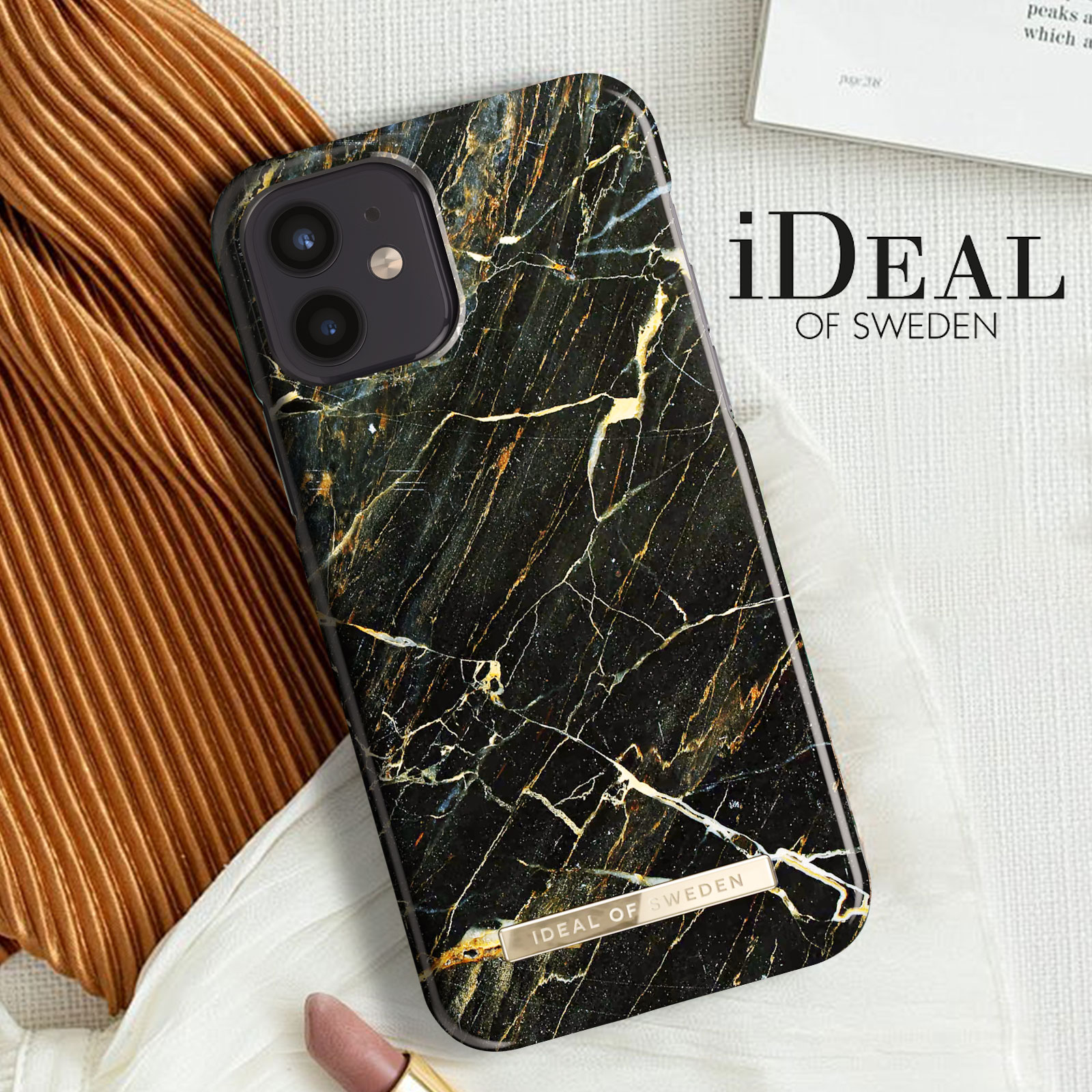 IDeal Of Sweden Custodia Fashion Per Apple IPhone 12 Pro Max Oro Di Carrara 384588