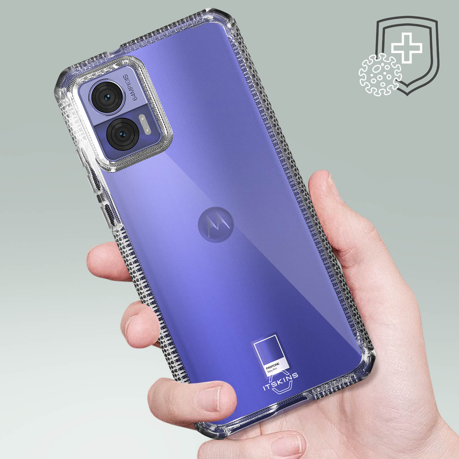 XINYEXIN Handyhülle Für Motorola Edge 30 Neo/Lite – Transparent Mit 3D Blumen, Stoßfest & Kratzgeschützt