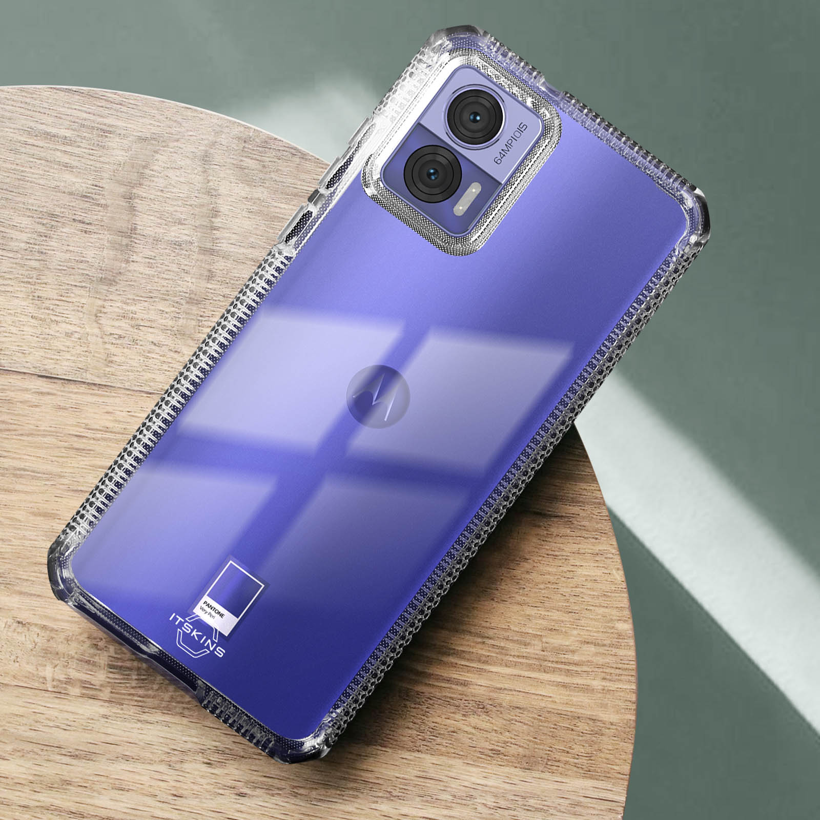 HGJTF Custodia per Motorola Edge 30 Neo (6.28 pollici), Ultra Sottile Antiurto Protettiva Custodie Trasparente Morbida TPU Silicone Anti Graffio Bumper Case Cover per Motorola Edge 30 Neo - XS40