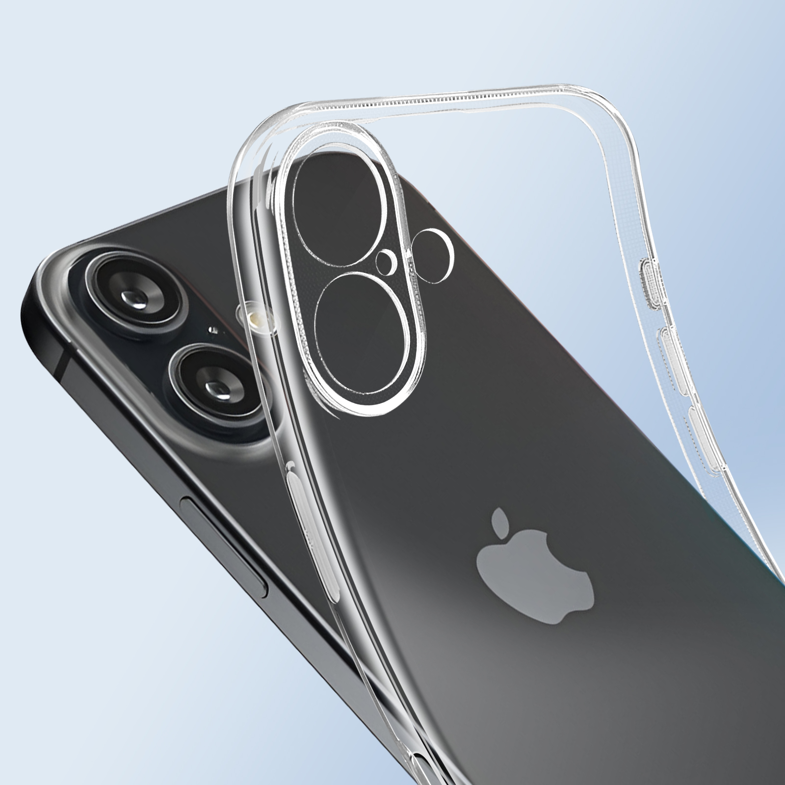 Roxx Next Era - Custodia rigida con pulsante per fotocamera, unica in tutto il mondo, adatta per iPhone 16 Pro, per MagSafe, protezione interna, protezione per la protezione della fotocamera