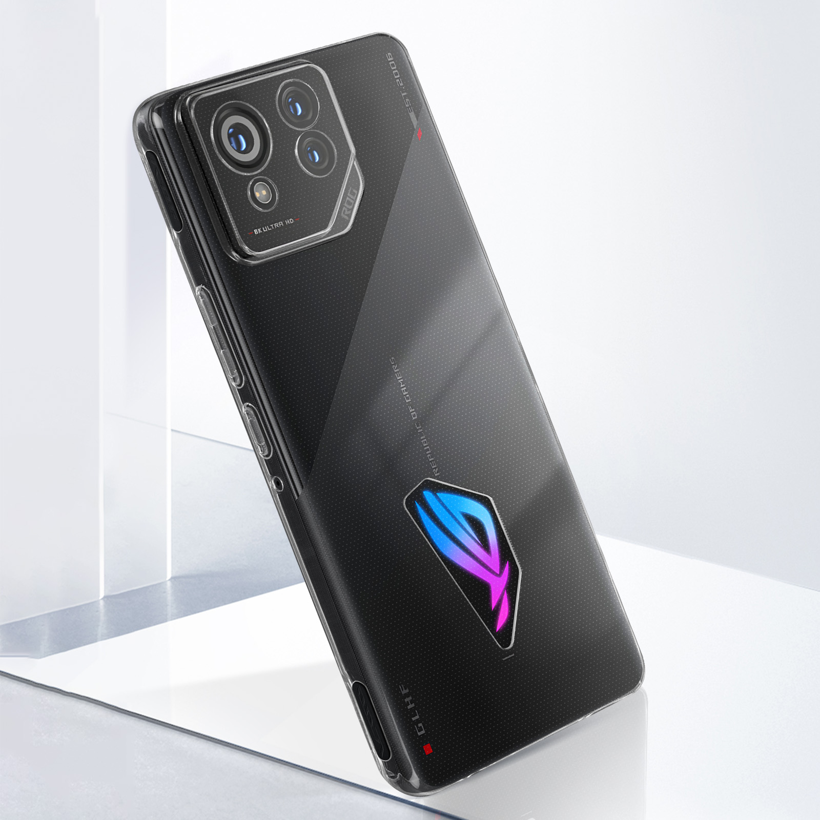 Coque En Silicone Souple Pour ASUS ROG Phone 8 Pro - Neuf, Protection Anti-Chocs