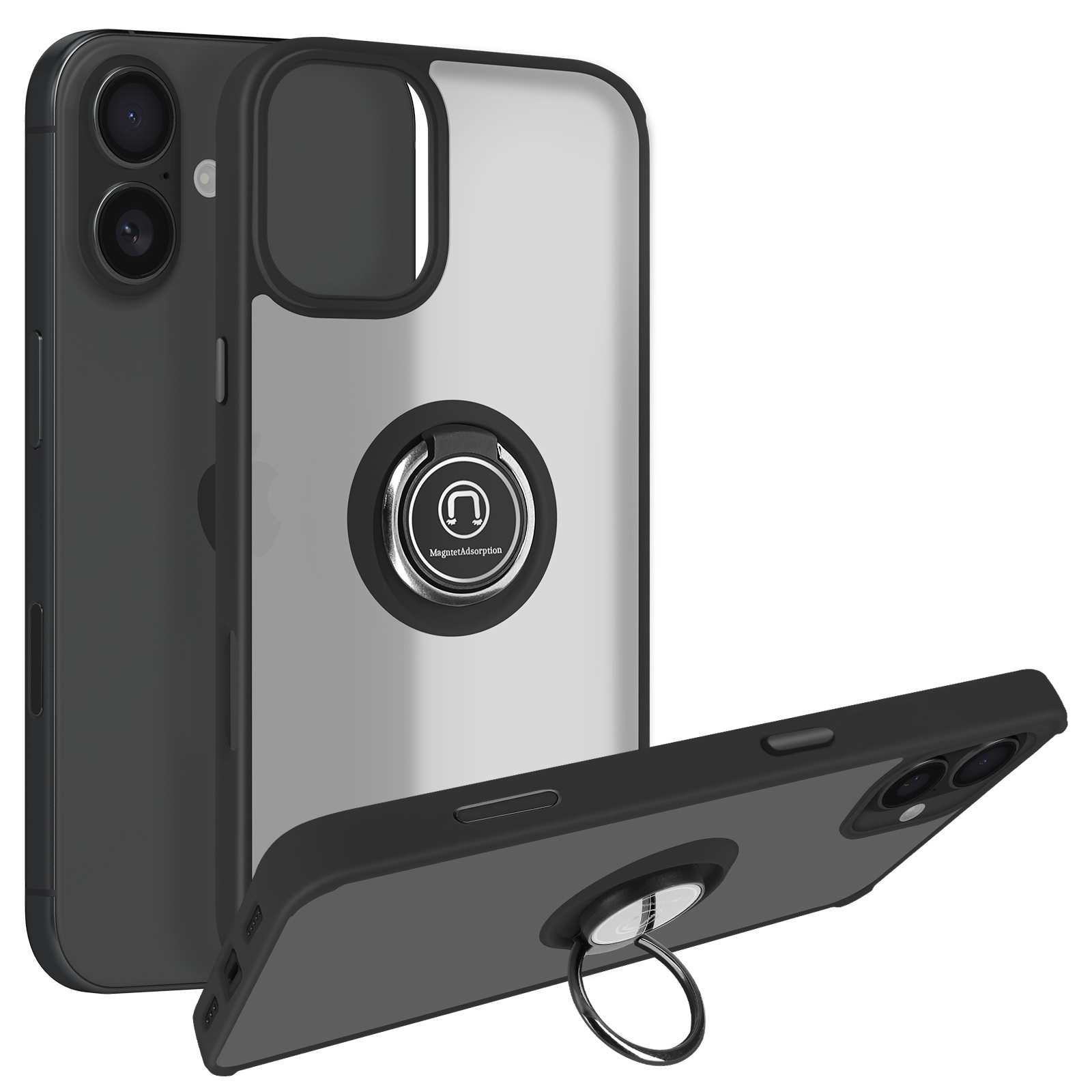 Custodia Trasparente Per IPhone 16 6,1 Pollici Con Design Girasole - Cover In TPU Morbida, Anti Graffio, Leggera E Resistente Agli Urti - 2