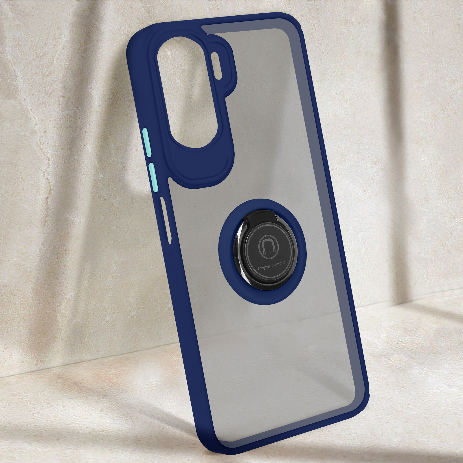Coque noire Taperso pour Honor 400 LITE avec motif marbre noir - Coque