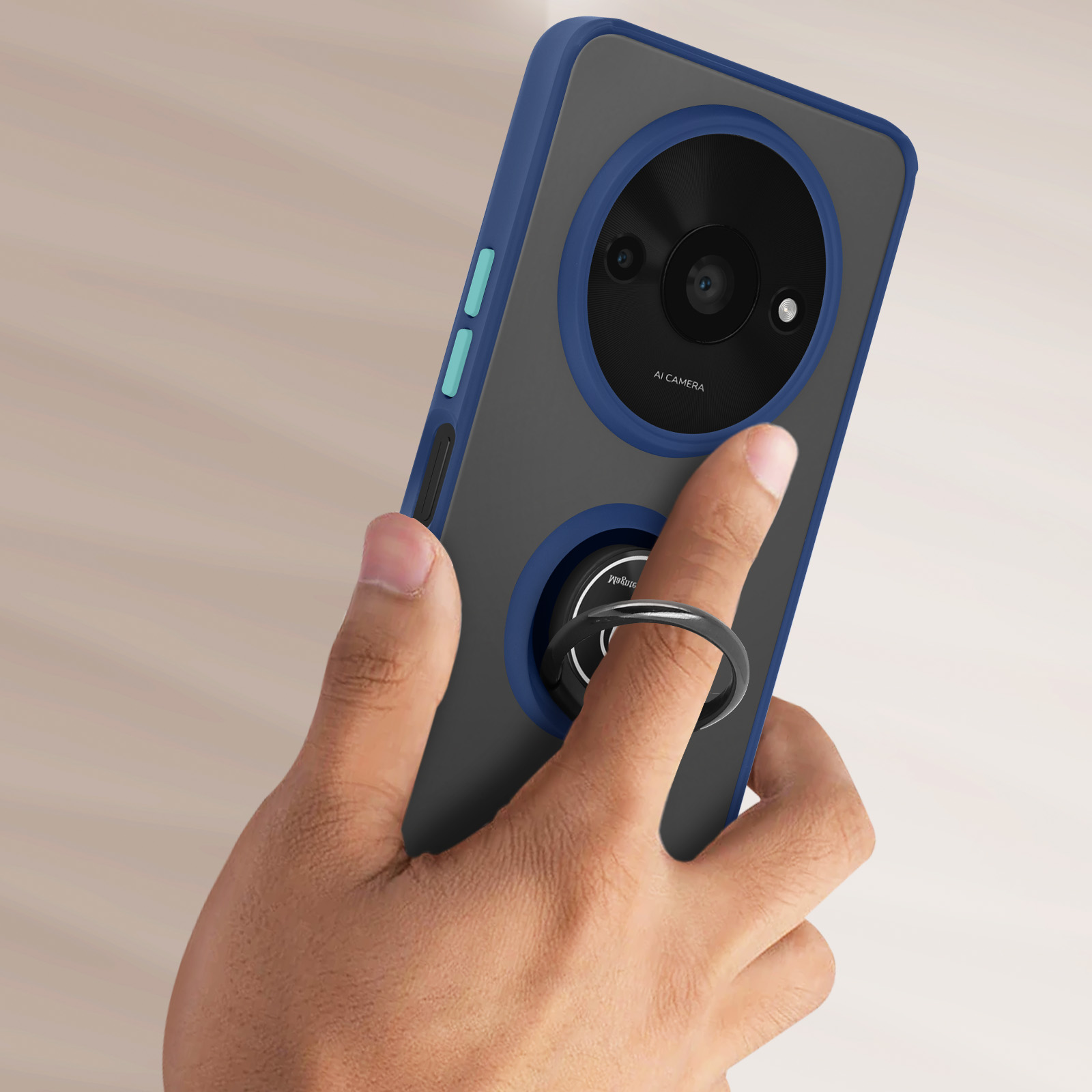 COMAKU Cover Xiaomi Redmi A3 4G Antiurto, Custodia in Silicone Ultra