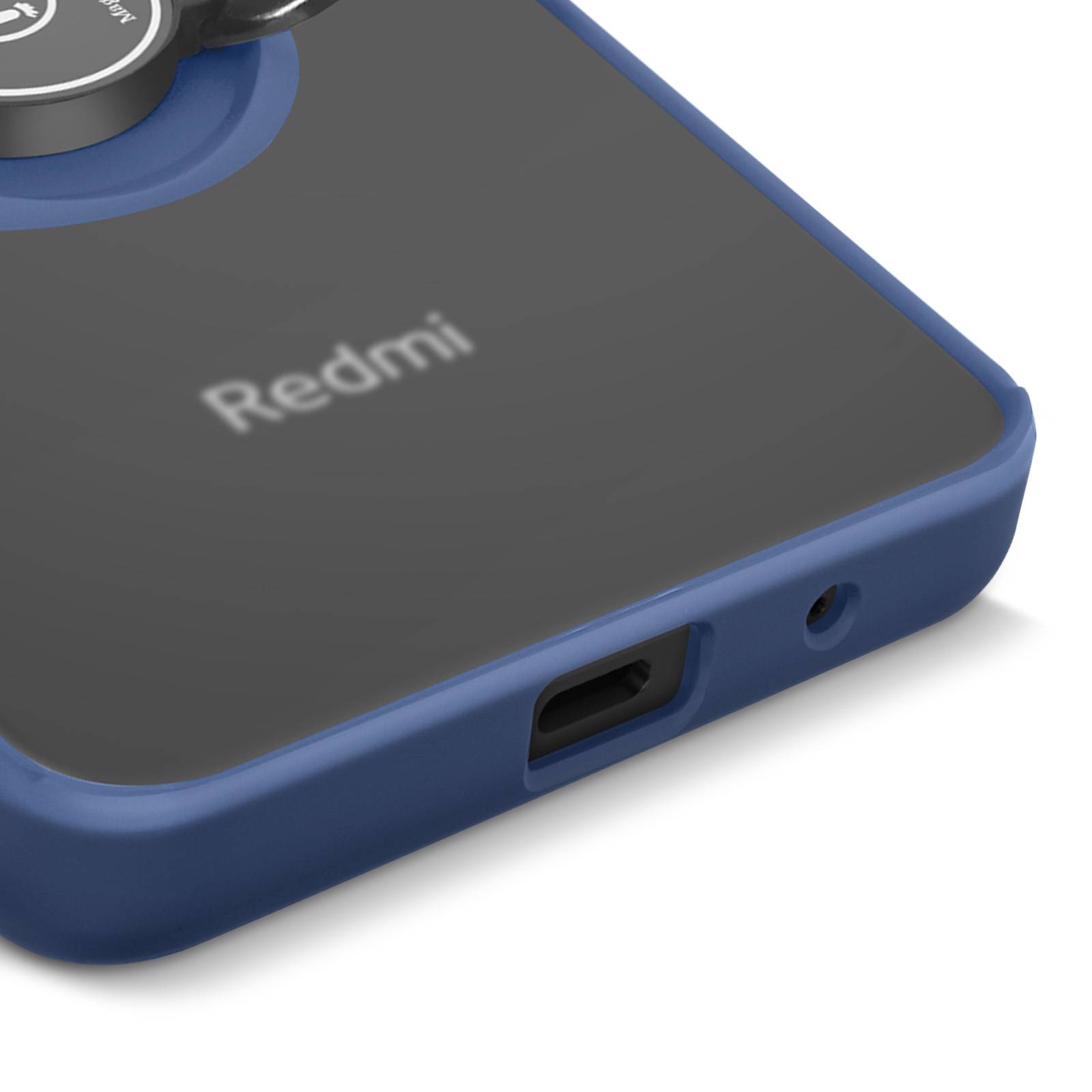 Coque étui Magnétique Anti-choc Pour Xiaomi Redmi A3 4G – Avec Anneau Et Support