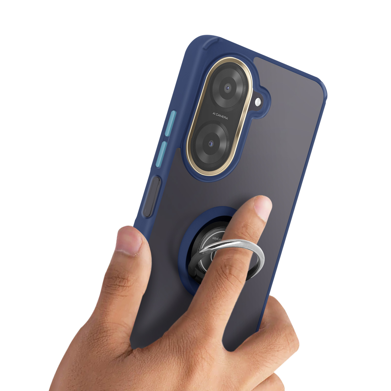 Cover Poco X5 Custodia Xiaomi Poco F5 WBWONE - TPU/PC Con Anello