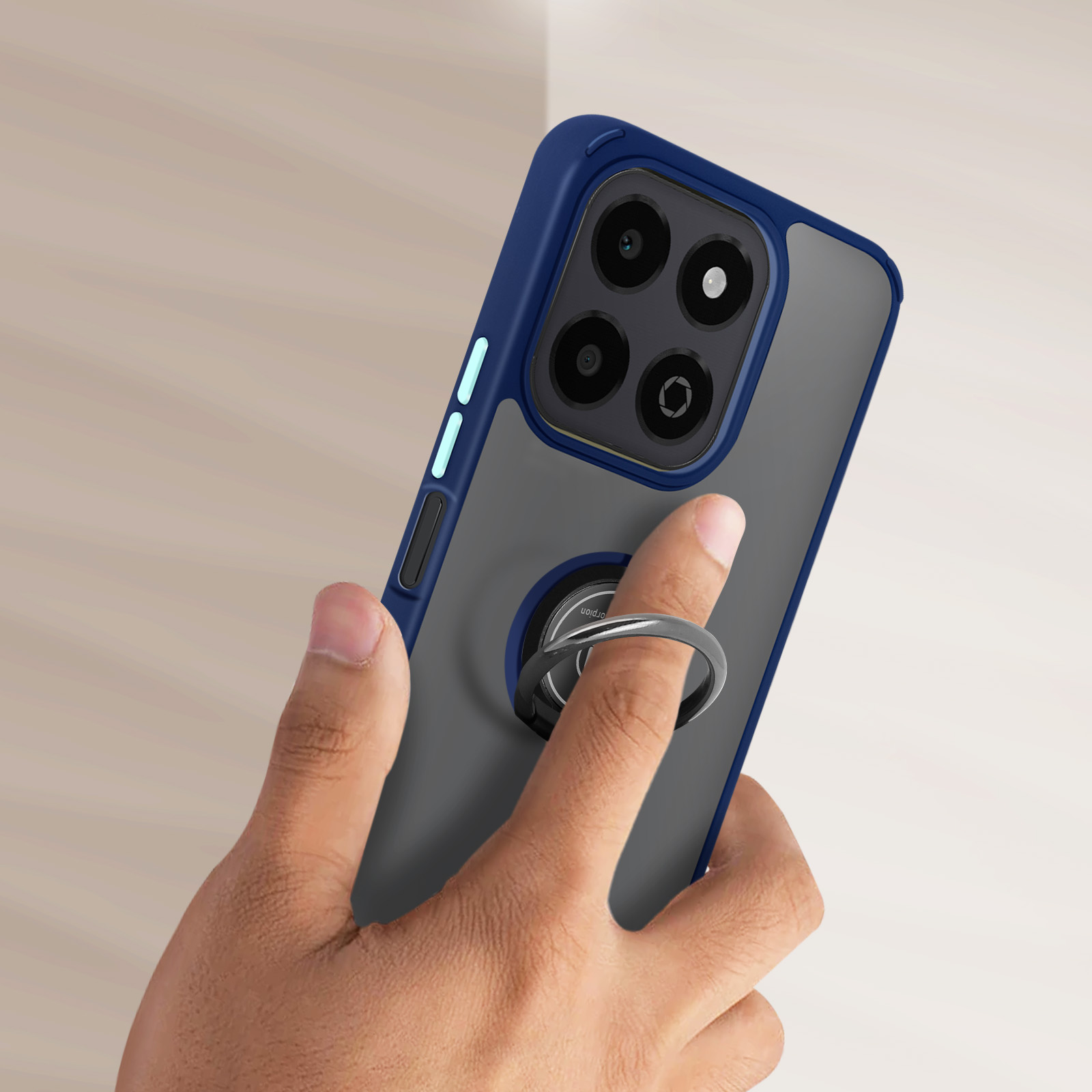 Cover Portafoglio In Pelle PU Per Honor X6b 4G – Custodia Flip Con Slot Per Carte, Supporto E Chiusura Magnetica (Blu)