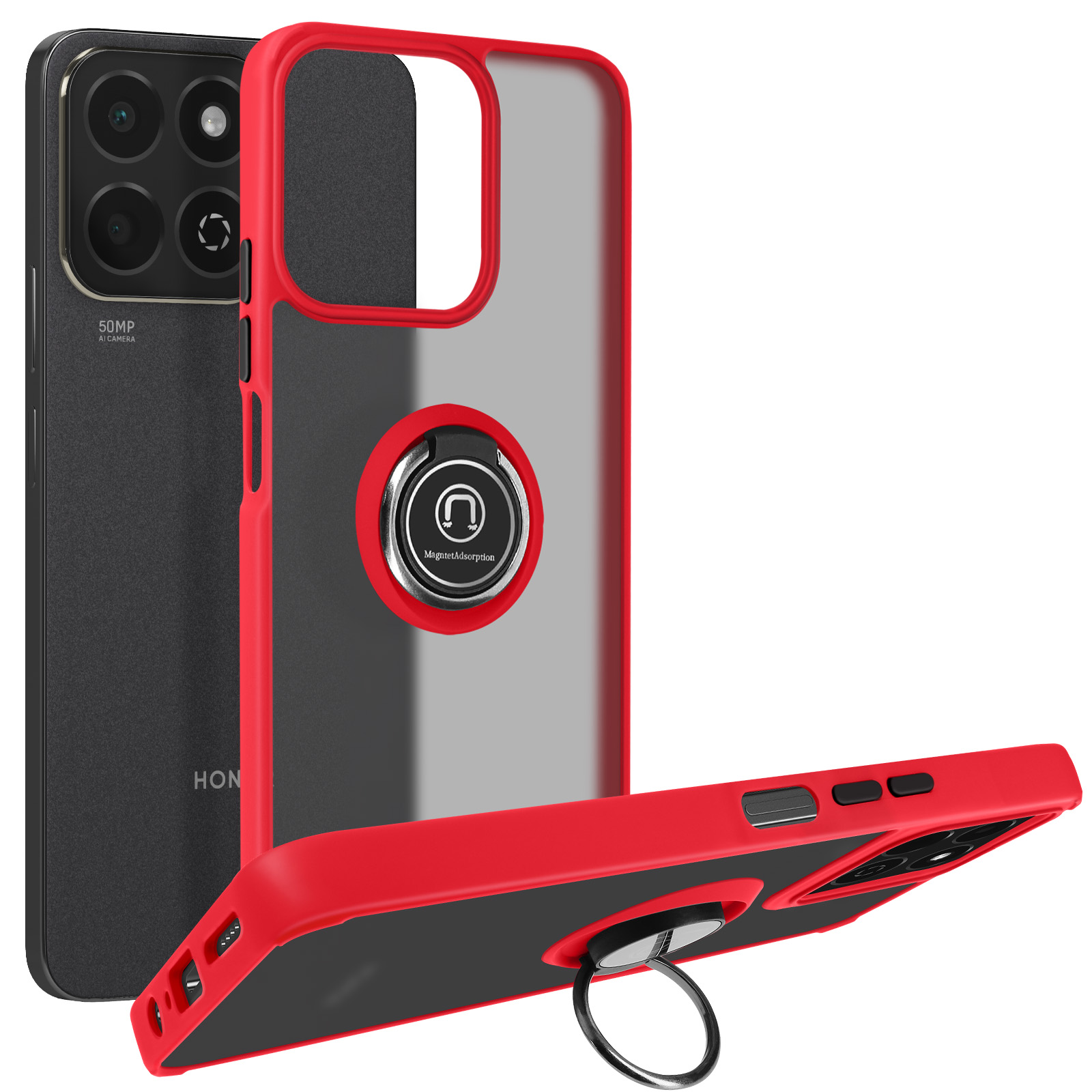 Custodia Trasparente Per Honor 200 Smart – Morbida TPU Con Airbag Angoli E Protezione Fotocamera