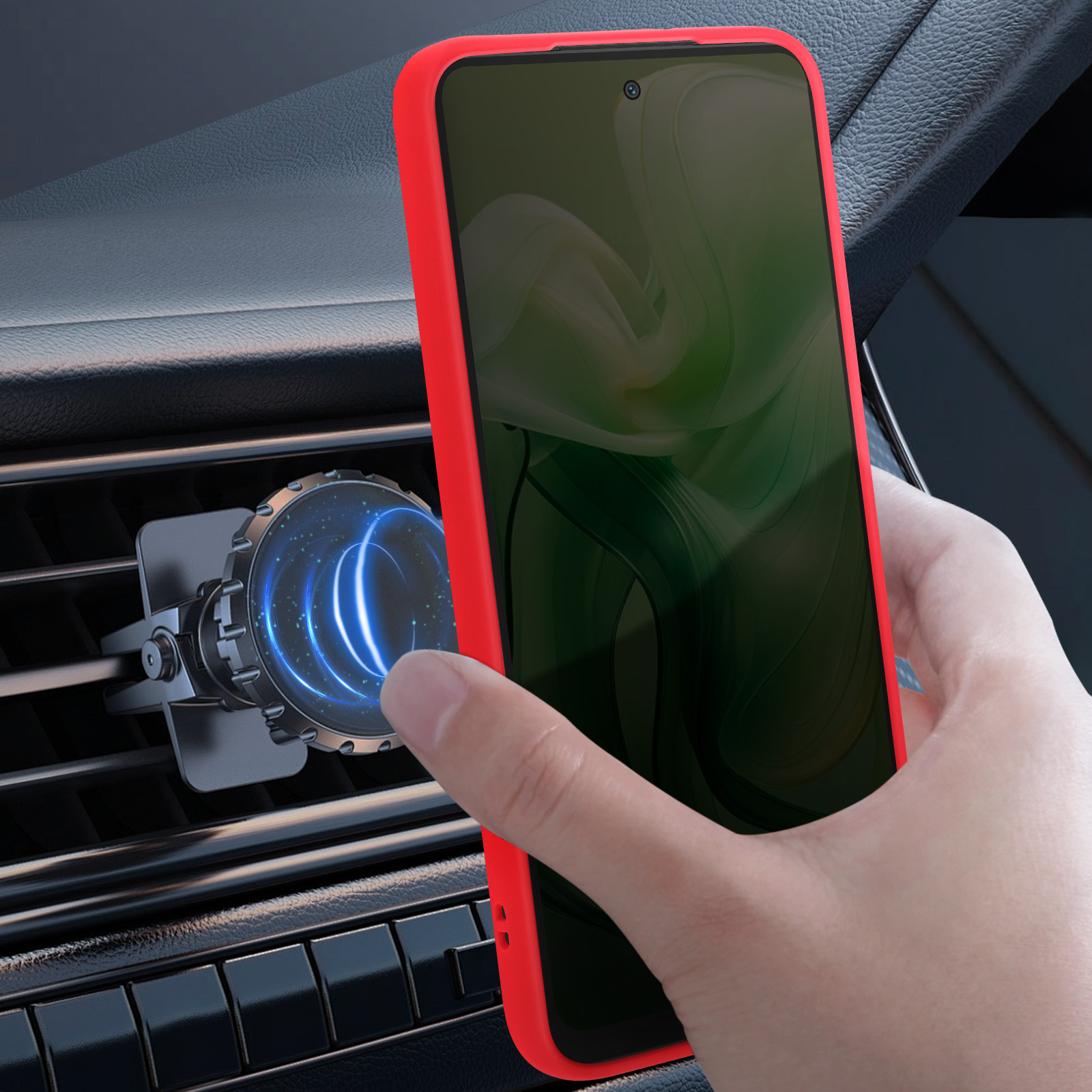 RFID Cover Per Motorola Moto G24 Power: Custodia Portafoglio Con Blocco RFID, Supporto, Magnetica