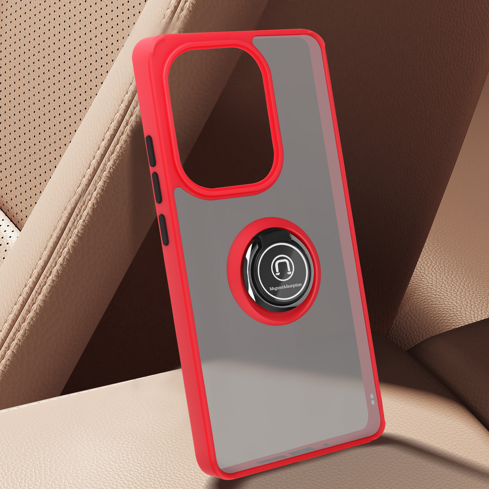 Coque pour Xiaomi Redmi Note 13 4G,[Magnétique] Fentes pour Cartes