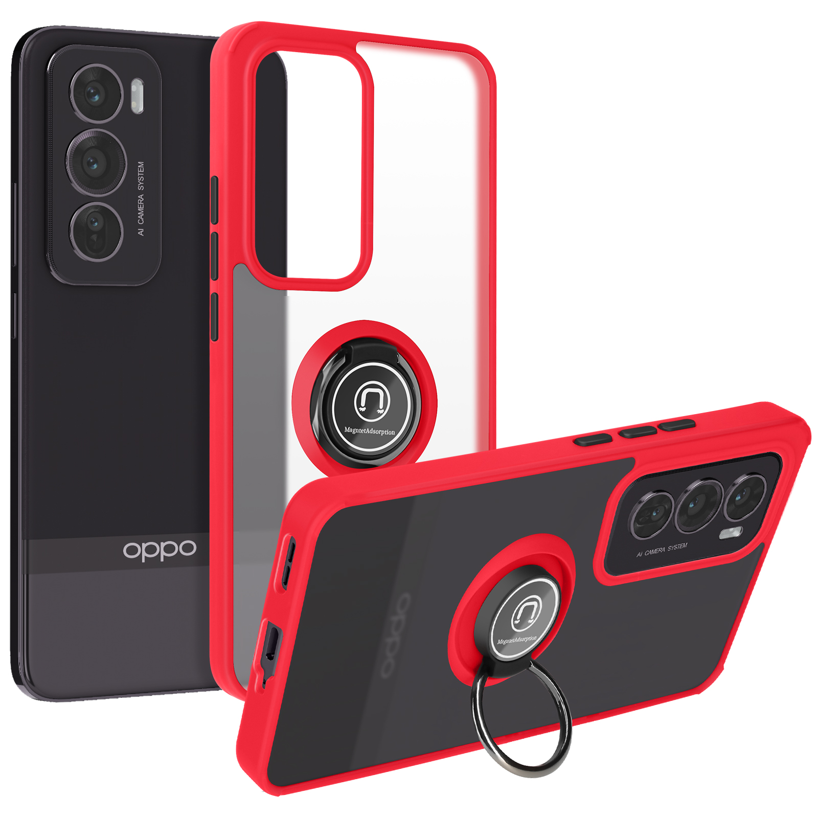 YLK Cover per OPPO Reno 12 F 5G 4G/ OPPO Reno 12 FS 5G con