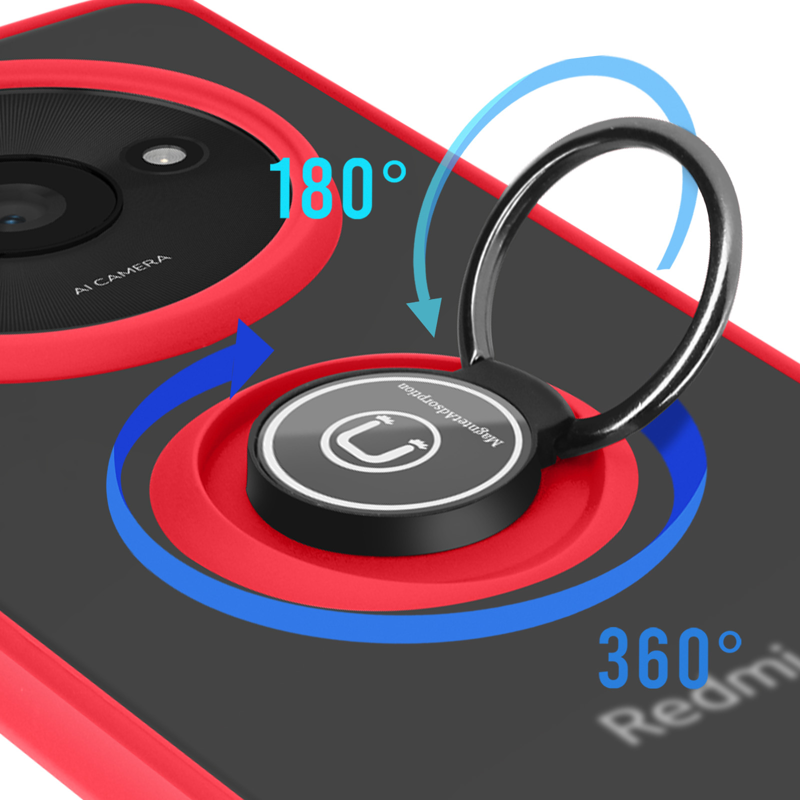 Funda Para Xiaomi Redmi A3 Billetero Y Soporte Binfen Noir Con Ofertas