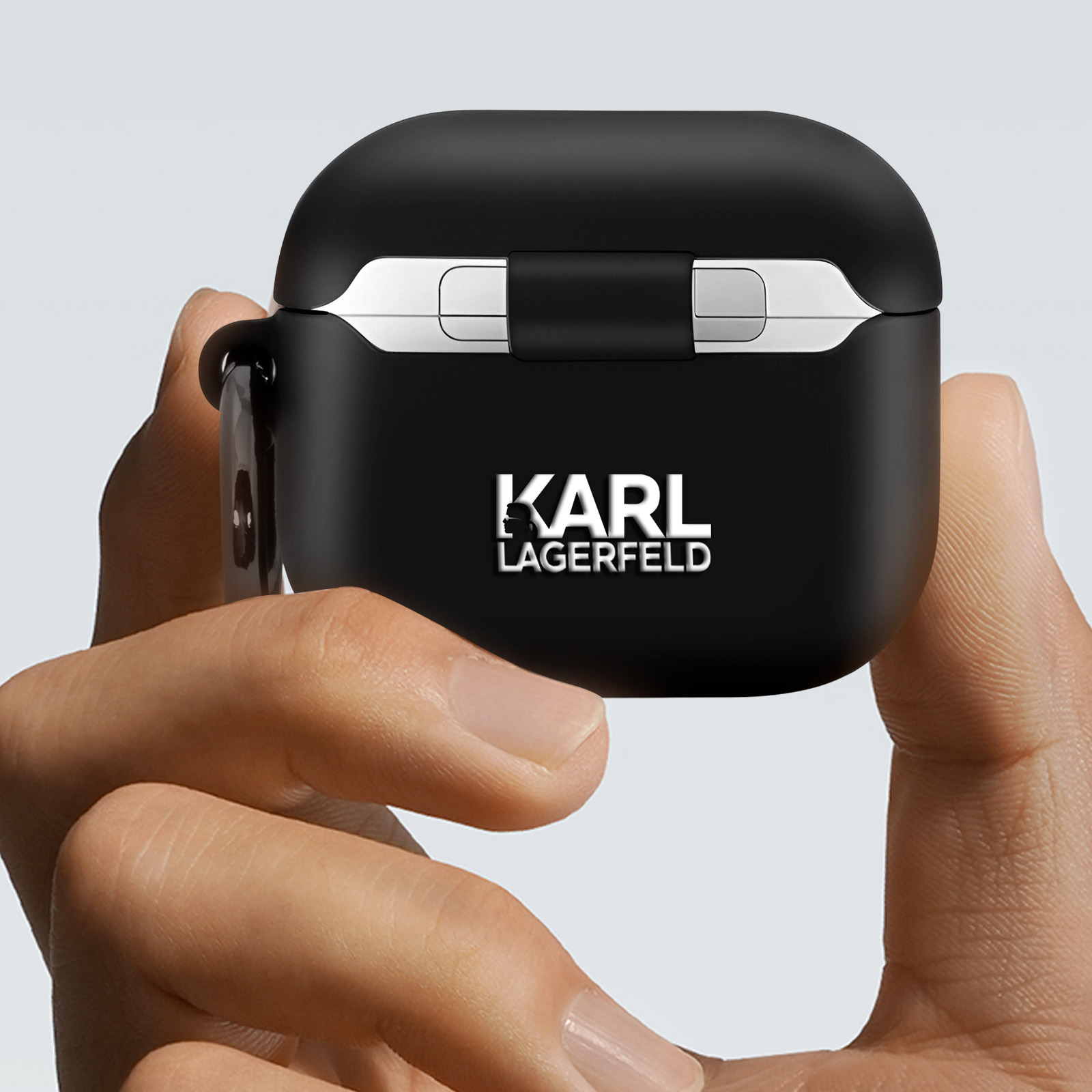ULAK Cover per AirPods Trasparente Glitter, Progettata Custodia Morbida