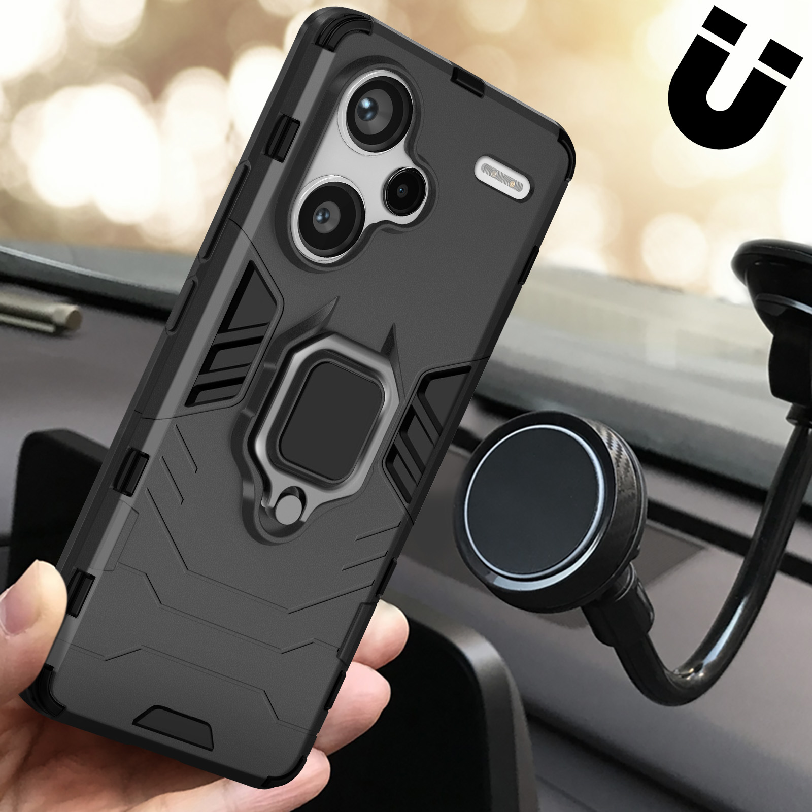 SORAKA Cover per Xiaomi Redmi Note 12 Pro Plus 5G con