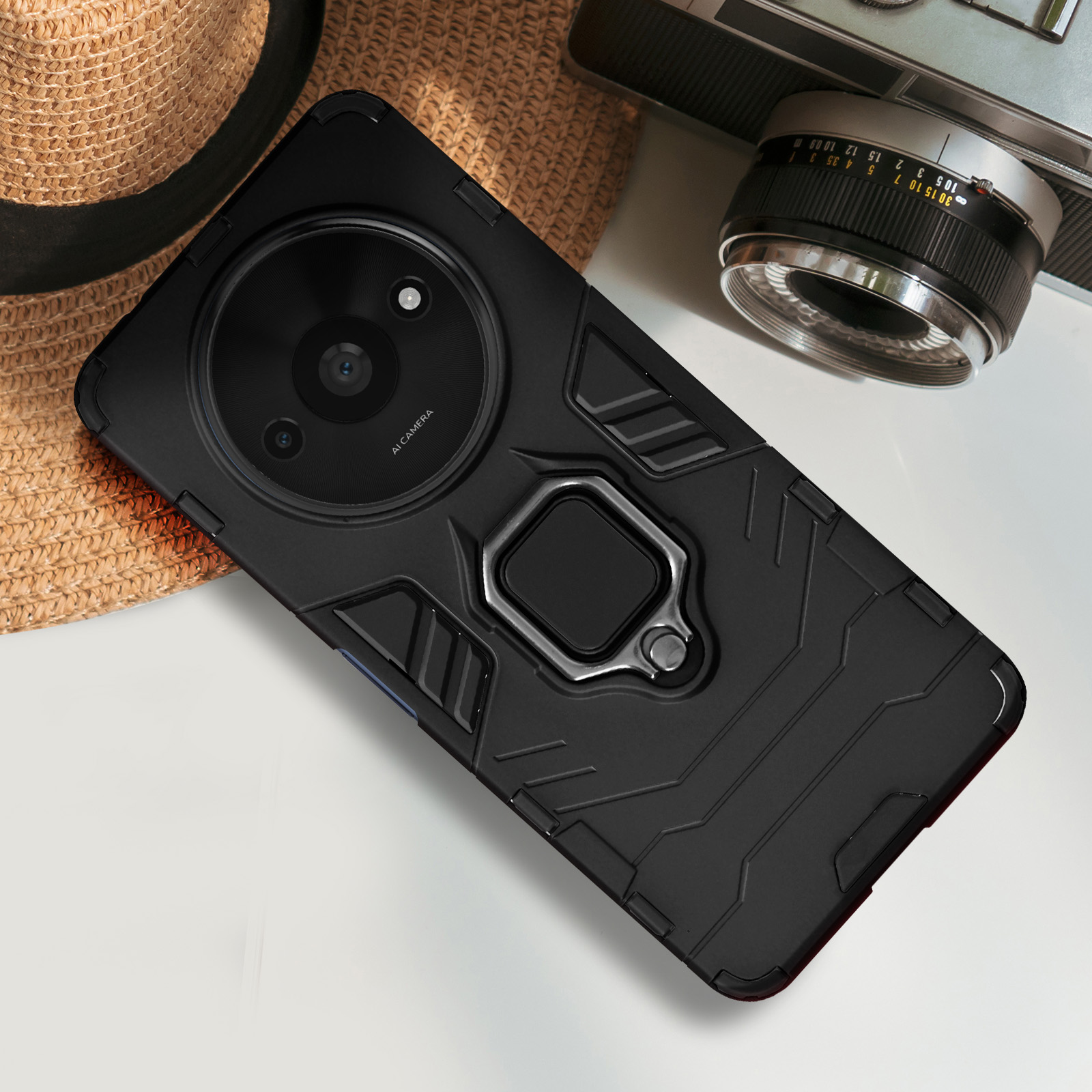 Acheter Pour Xiaomi Redmi A3 Coque A3x Protection Caméra Pour Redmi A3x Coque Redmi A3 Coque Redmi A3 A3X Rigide Mat Transparent Antichoc
