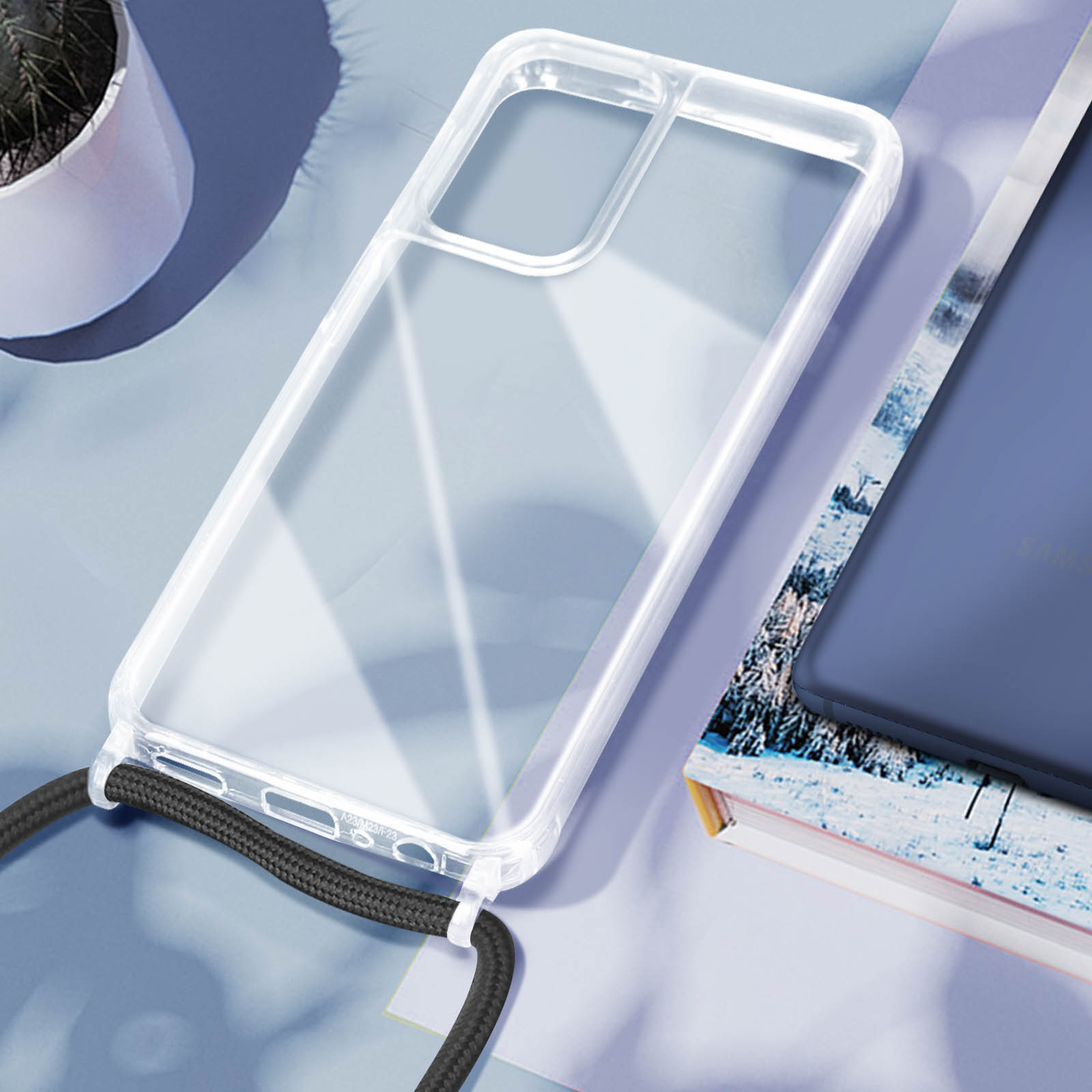Custodia Per Nuu A23 Plus Con Vetro Temperato 9H E Supporto Magnetico | Cover Rigida In PC E Silicone | JSL-LDL
