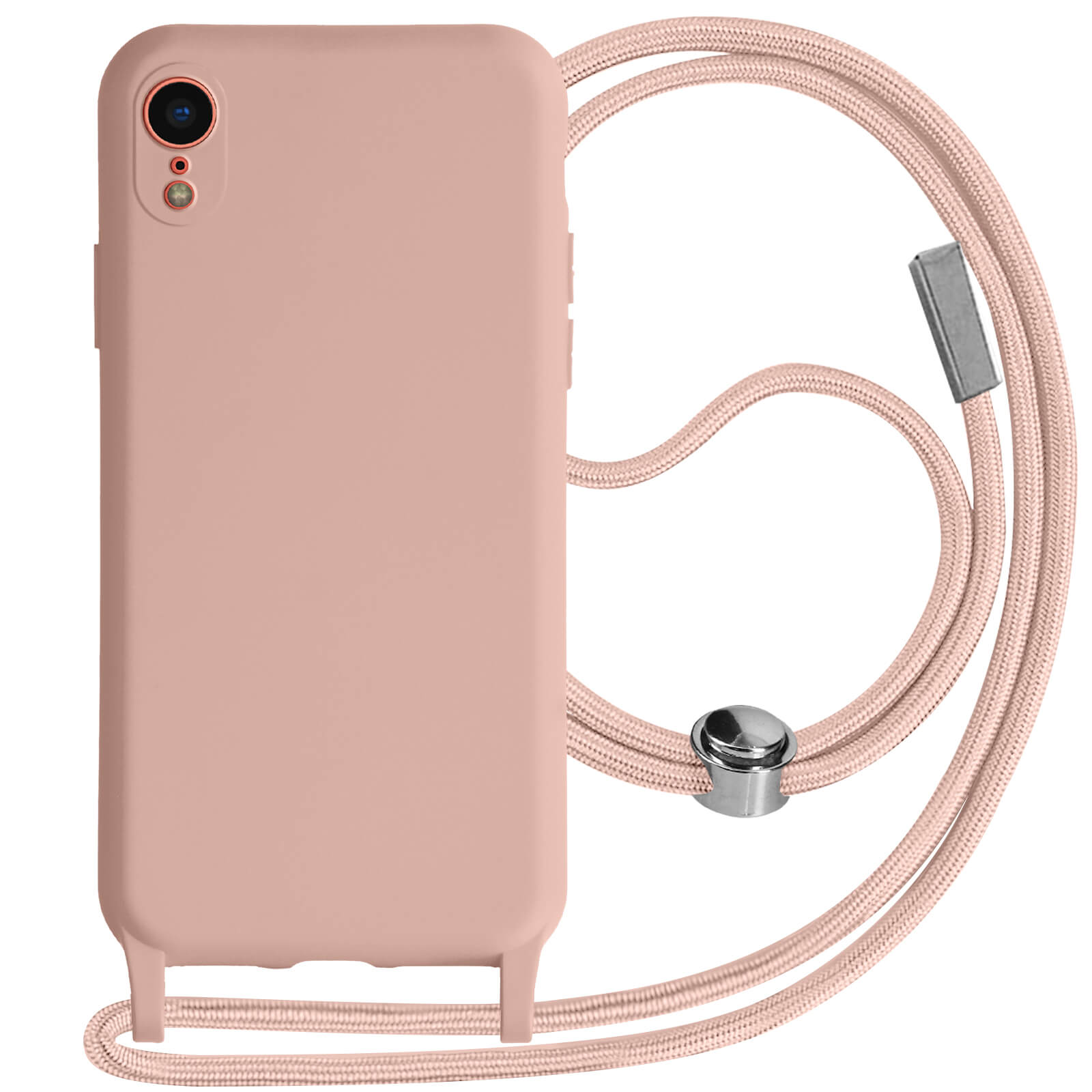 MyGadget Coque Cordon Pour IPhone 14 Plus - Cover TPU Rigide Ultra