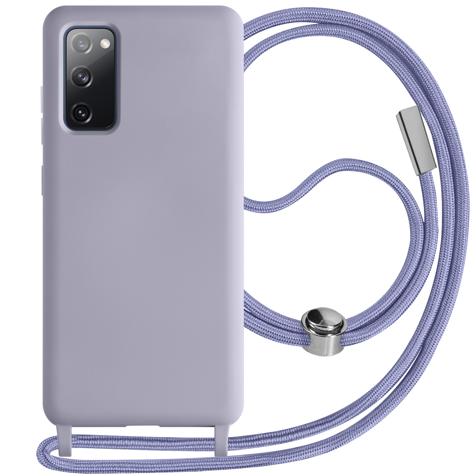 Custodia EAZY CASE Con Catenella Per Galaxy S10 - Tracolla Regolabile E Protezione Antiurto, Arcobaleno