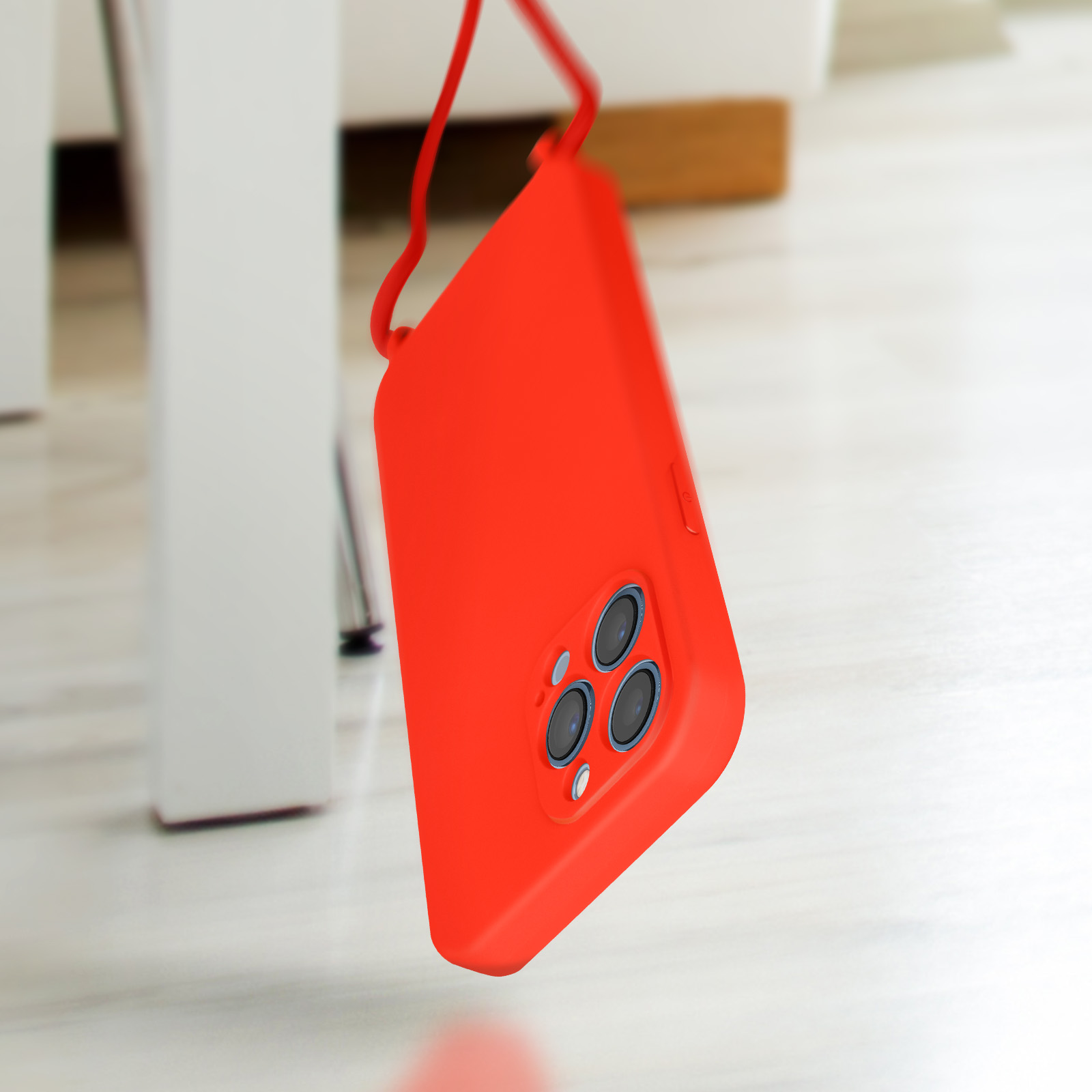 EAZY CASE Custodia in silicone di alta qualità compatibile con iPhone