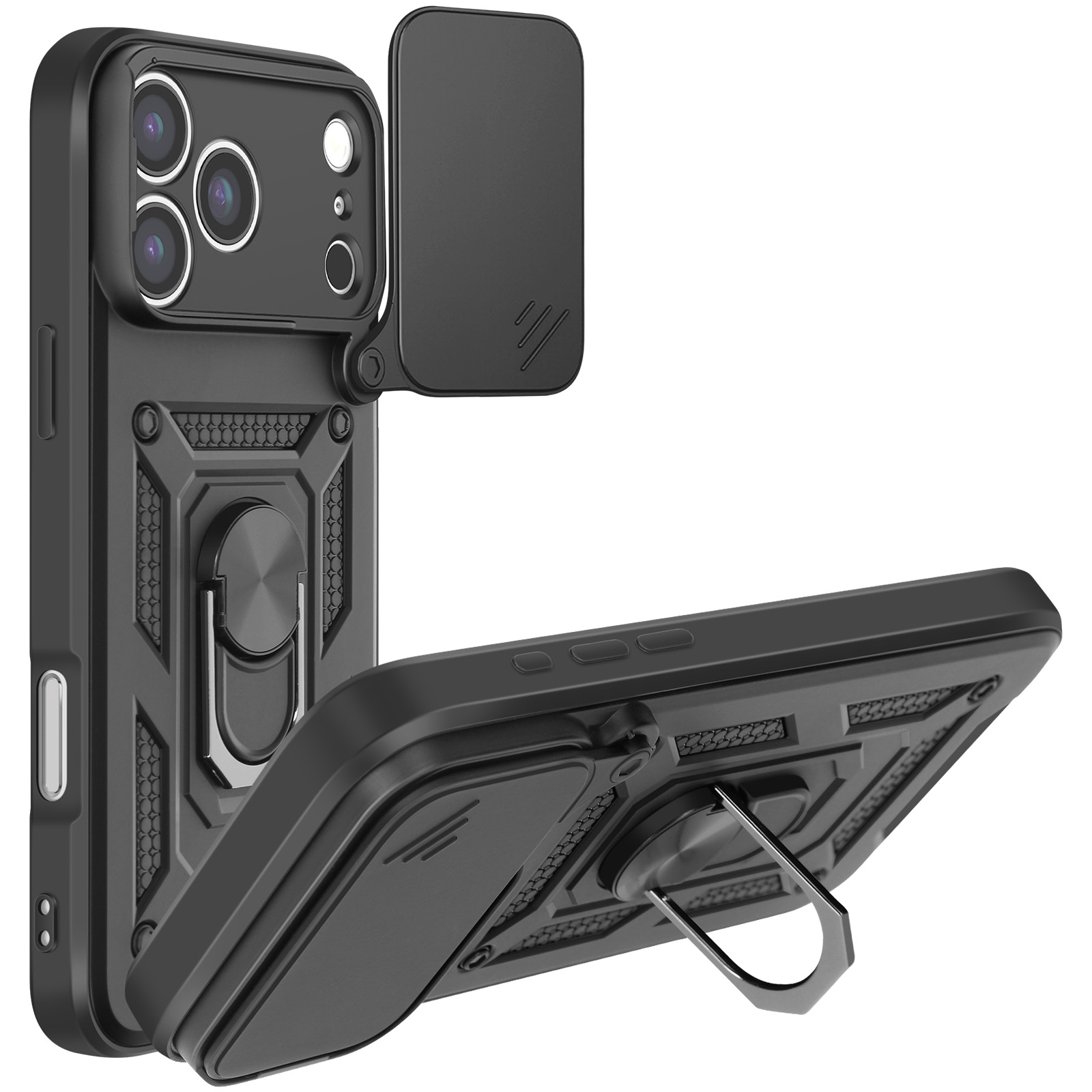 ATISIJIE Cover per Samsung Galaxy S22 5G Case, [protezione fotocamera Slide] Anti Graffio