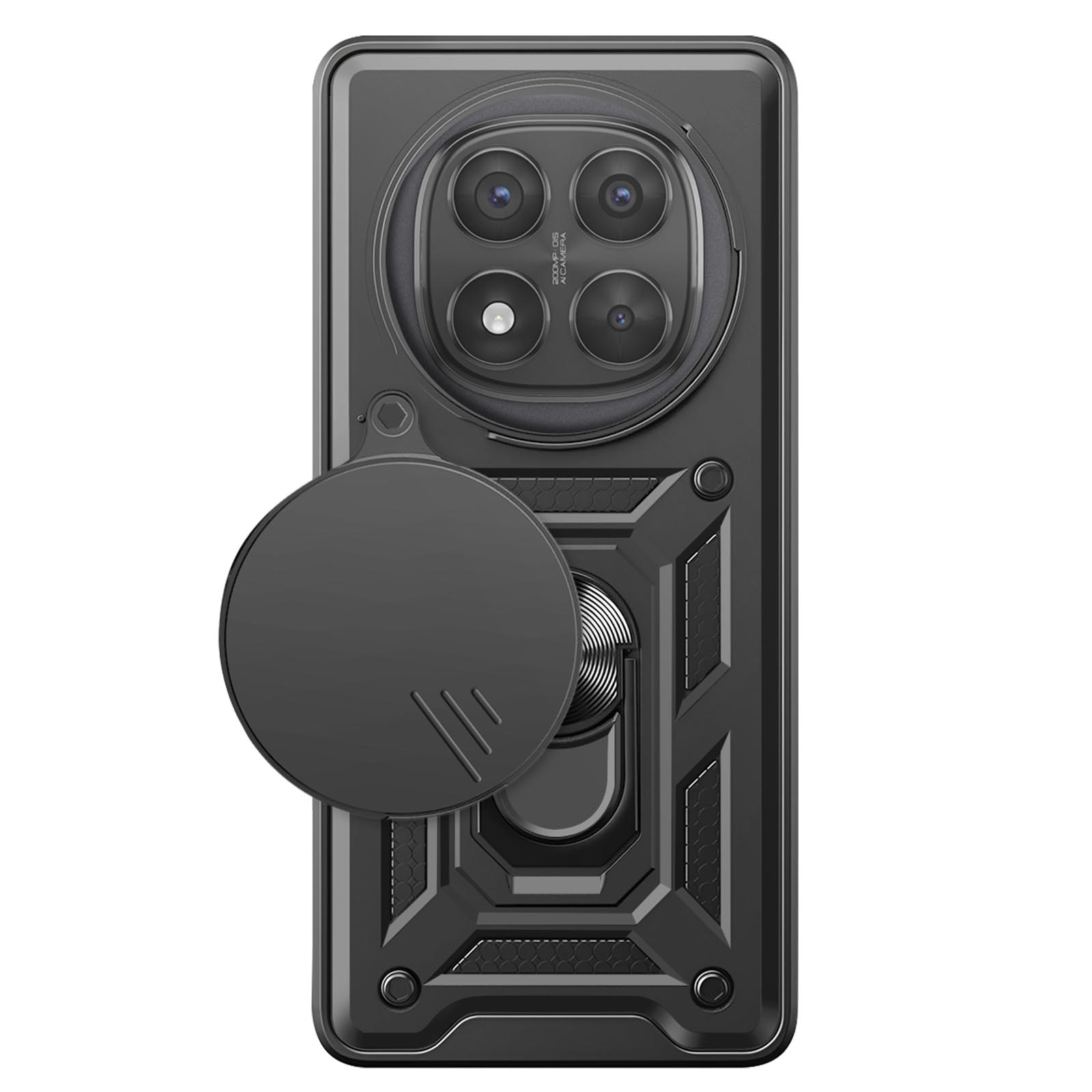 COMAKU Cover Viola Per Xiaomi Redmi Note 12 Pro+ Plus 5G – Custodia Sottile In TPU Morbido Antiurto Con Supporto Ricarica Wireless