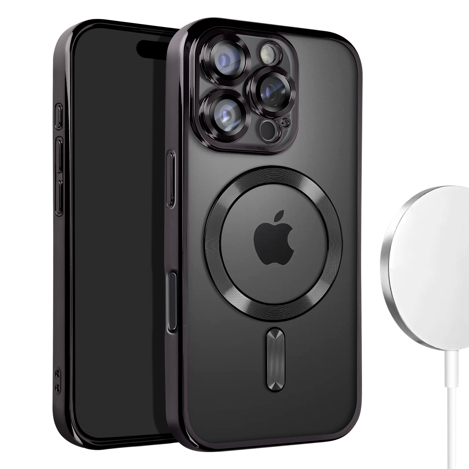 BENTOBEN Funda Magnética Para IPhone 14 Pro Max, Funda Invisible Para Iphone 14 Pro Max Con Soporte Magsafe Con Soporte De Anillo Magsafe Delgada