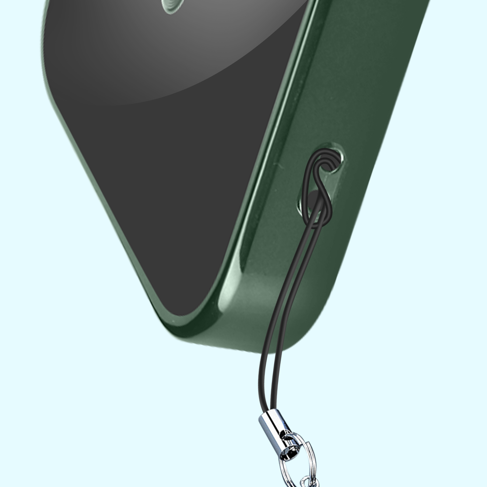 GUAGUA Cover Magnetica Per IPhone 11 6.1'', Compatibile MagSafe, Antiurto Militare, Traslucida Verde, Anti-Impronte