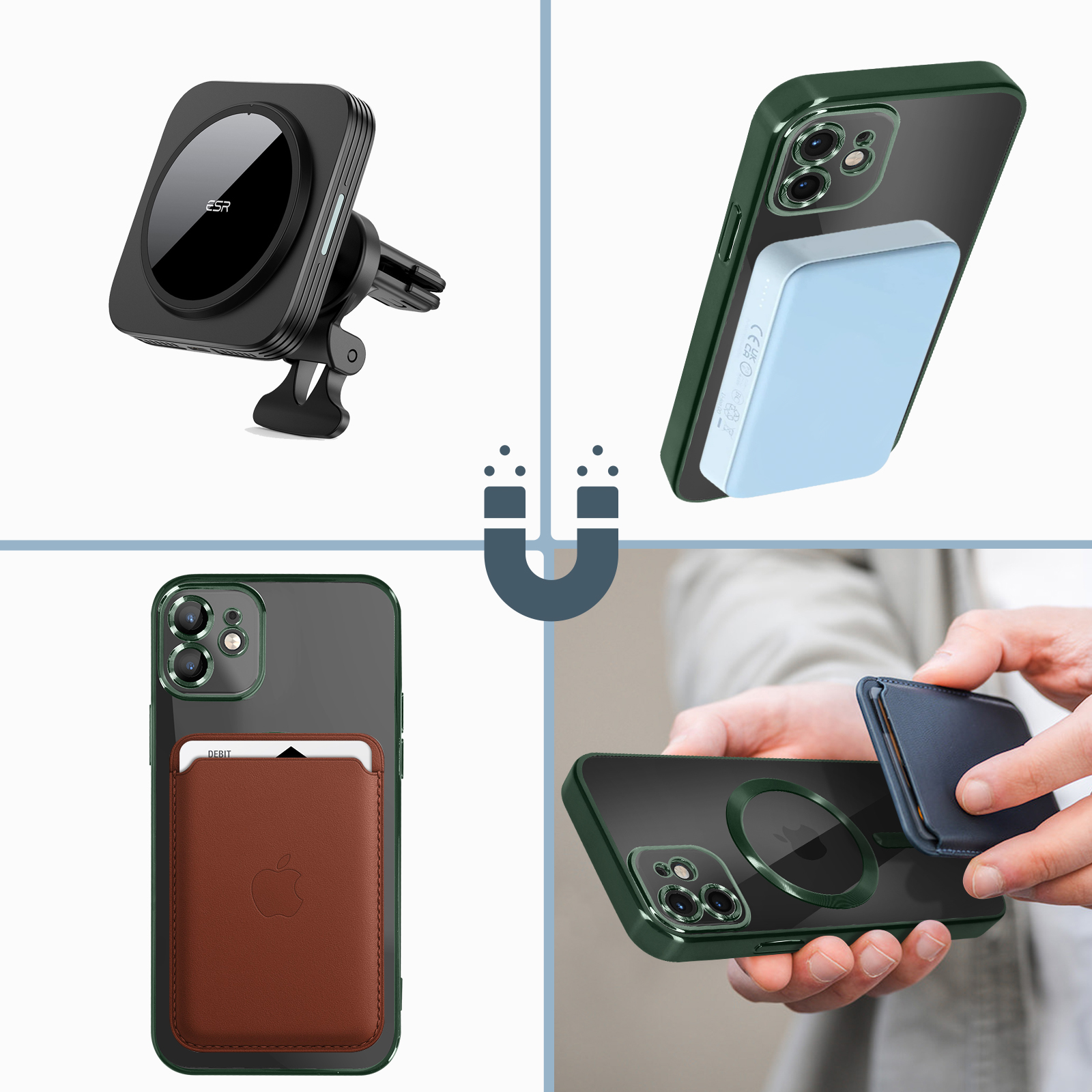 Vauki Custodia per iPhone 12/iPhone 12 Pro Cover con Cordino,Nero Silicone Antiurto TPU Morbido Case Corda Collana Necklace Regolabile Stylish con Catena Ultra Sottile Cover per iPhone,Nero