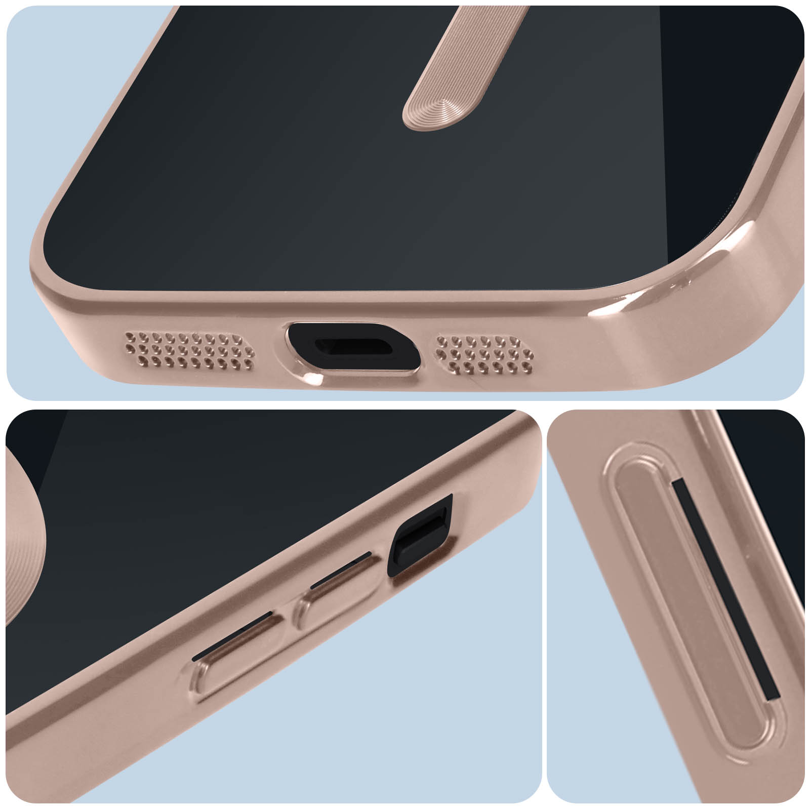 Asuwish Cover per iPhone 14 Pro con Pellicola Vetro Temperato