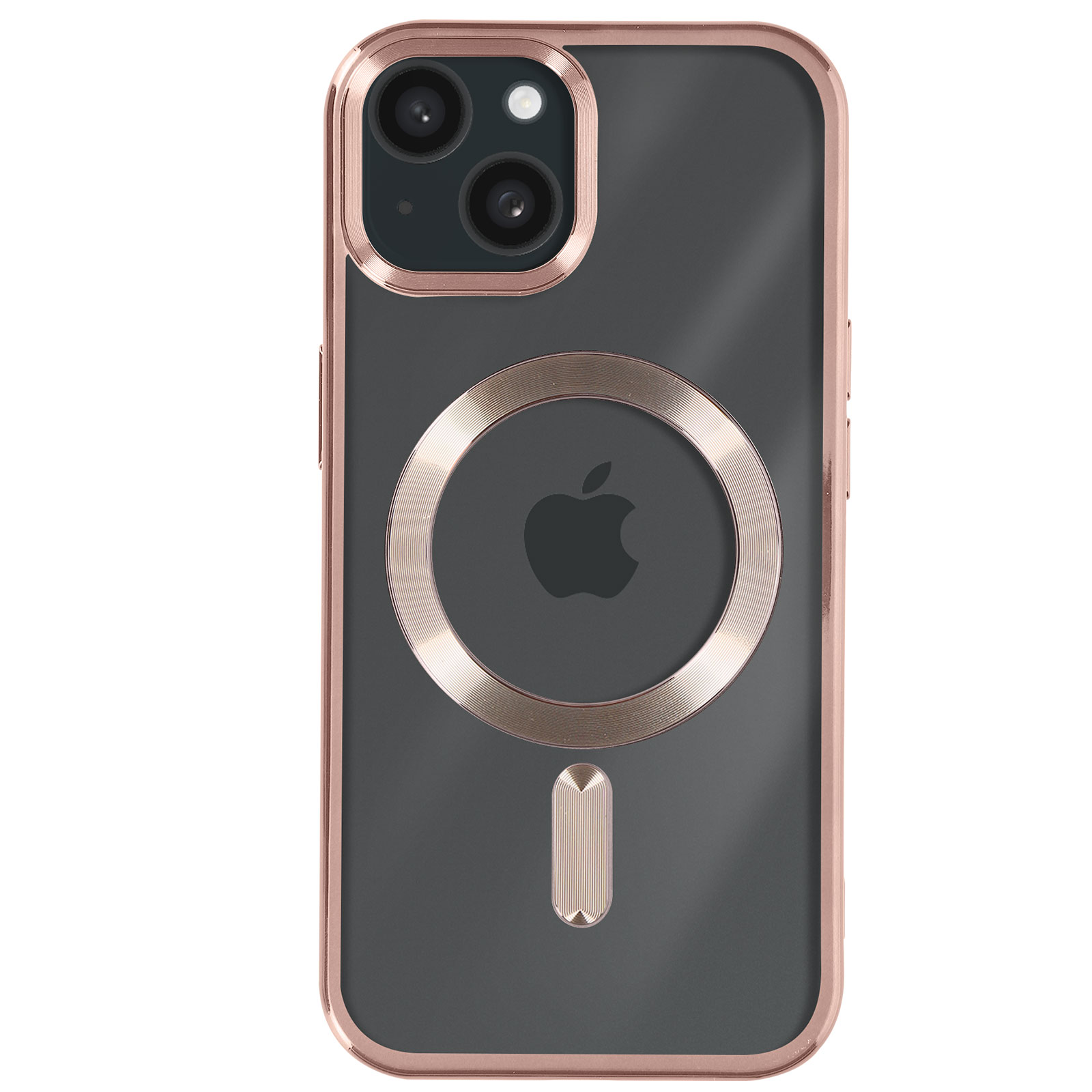 Custodia IPhone 15 Plus Trasparente: Antiurto In TPU E Acrilico, Compatibile MagSafe, Antiscivolo