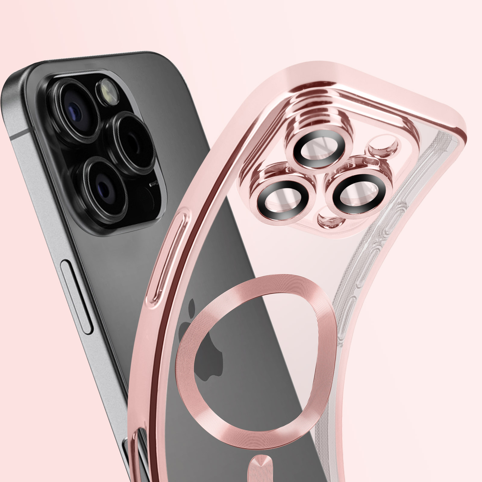 ENCASED Cover in Silicone per iPhone 16 Plus