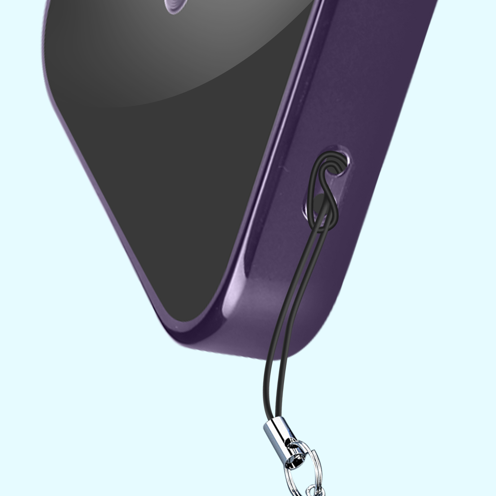 Custodia Magnetica Per IPhone 11 Con Compatibilità MagSafe – Cover Rigida Morbida TPU Con Motivo Cuore E Protezione Fotocamera – Viola Scuro - 3