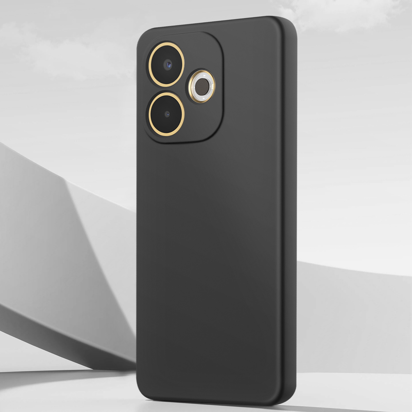 Cover Per OPPO A5 Pro 5G/4G, 3 Pack Custodia Sottile In TPU Morbido Con Disegni Cuore, Antiurto E Antigraffio - 3