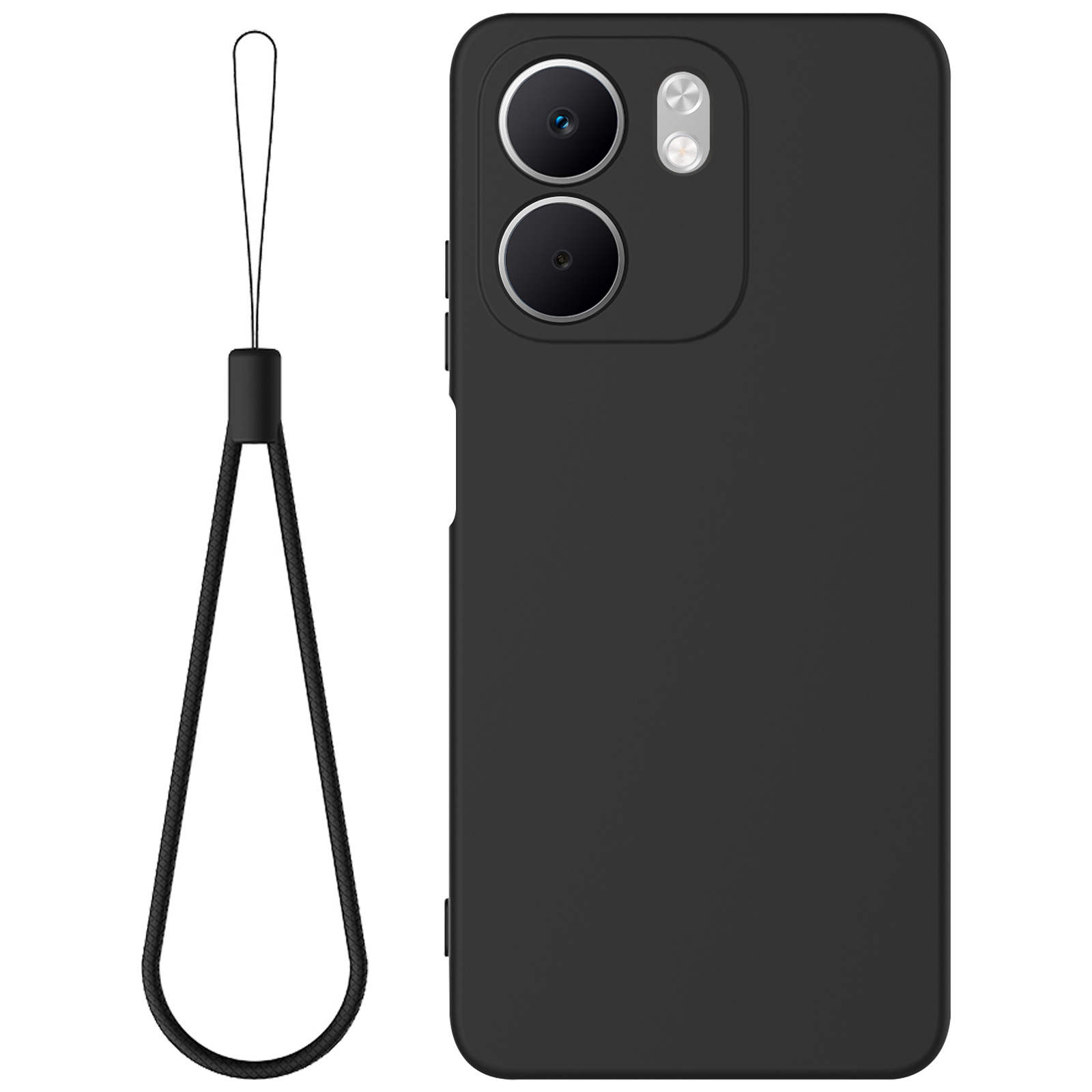 Custodia Morbida In Silicone Per Oukitel WP5 - Cover Sottile In TPU Nero, Antigraffio E Antiurto