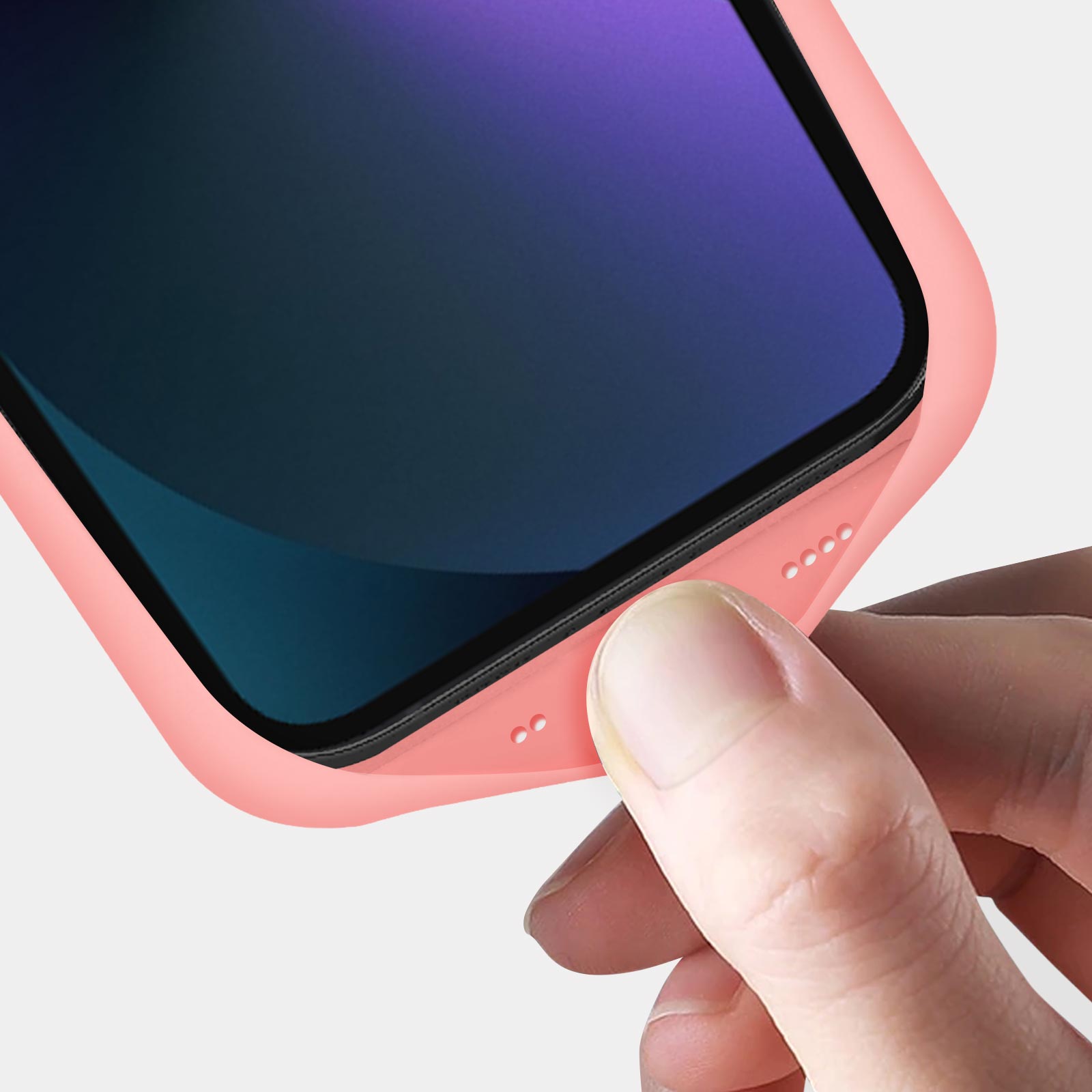 PNATEE Cover per iPhone 13 Mini, Custodia Trasparente TPU Soft Gel Silicone Ultra Slim Sottile Flessibile Case per iPhone 13 Mini (5.4 inch) Posteriore Protettiva con Antiurto, Fiori Rosa e Gialli