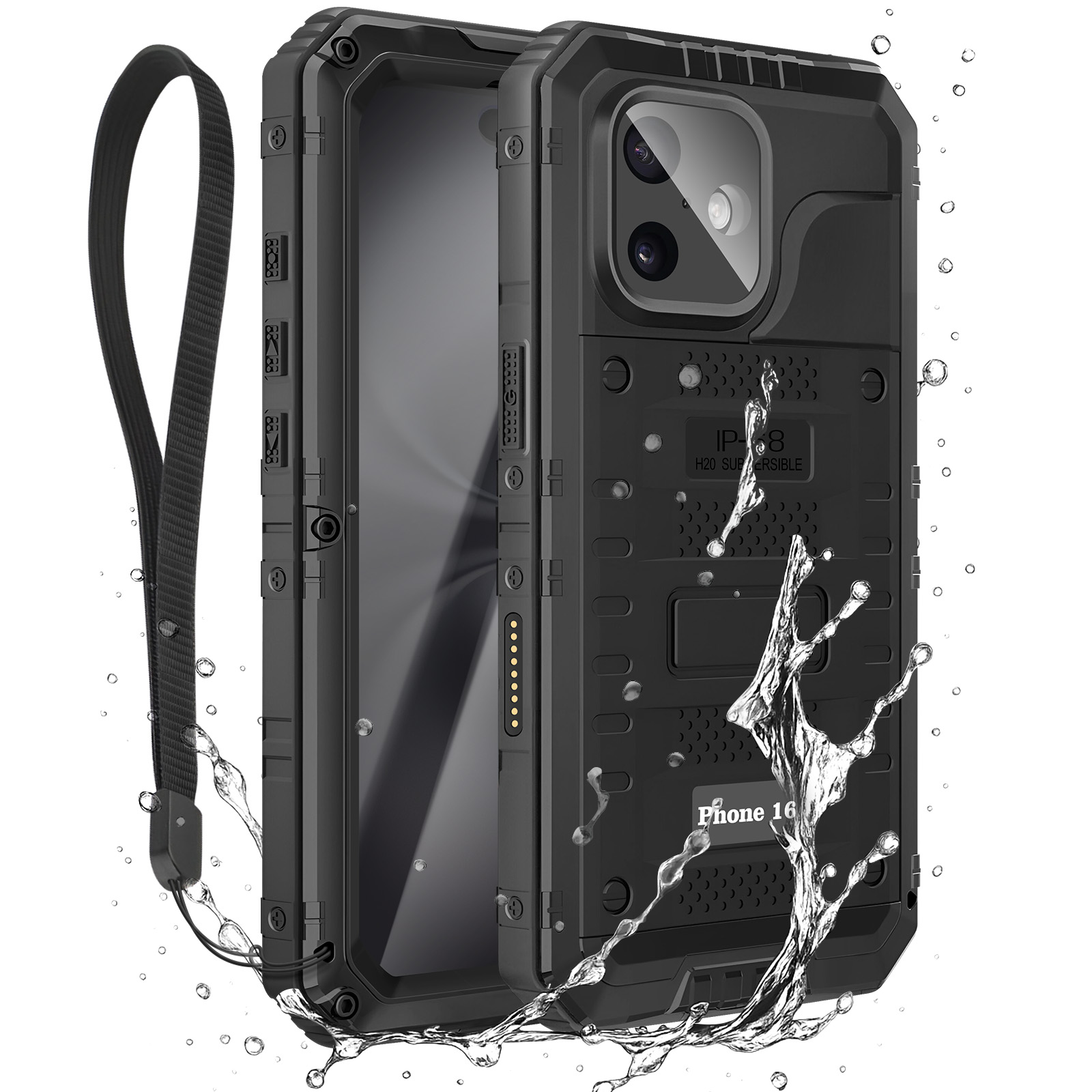 Telaso Coque pour iPhone 16 Pro ax, iPhone 16 Pro ax copatible avec