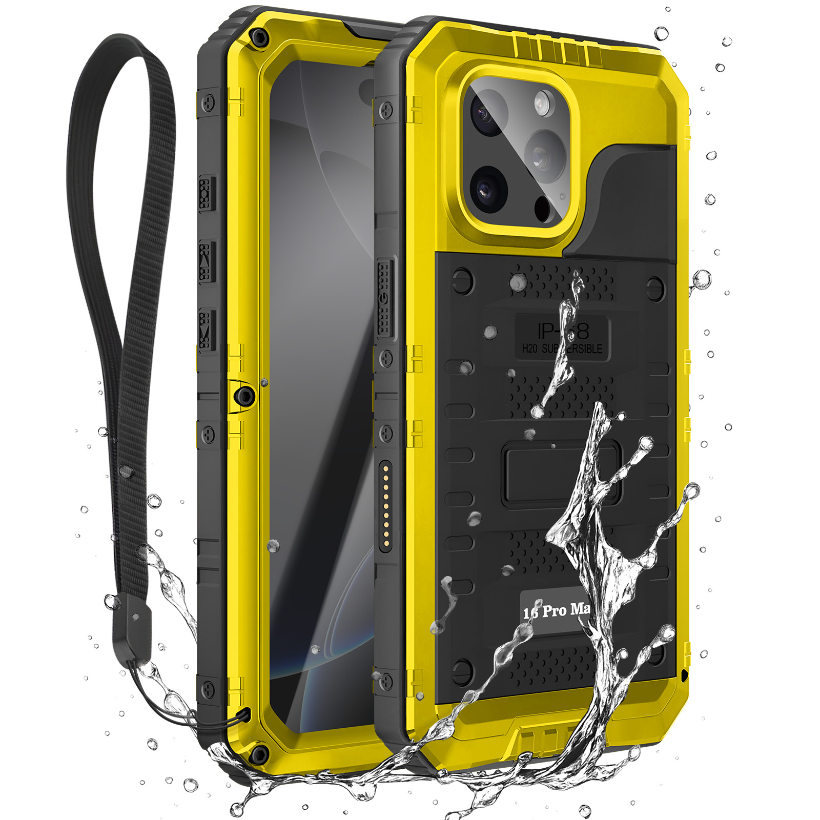Cozycase Coque Magnétique pour iPhone 15 Pro Max Etanche Antichoc