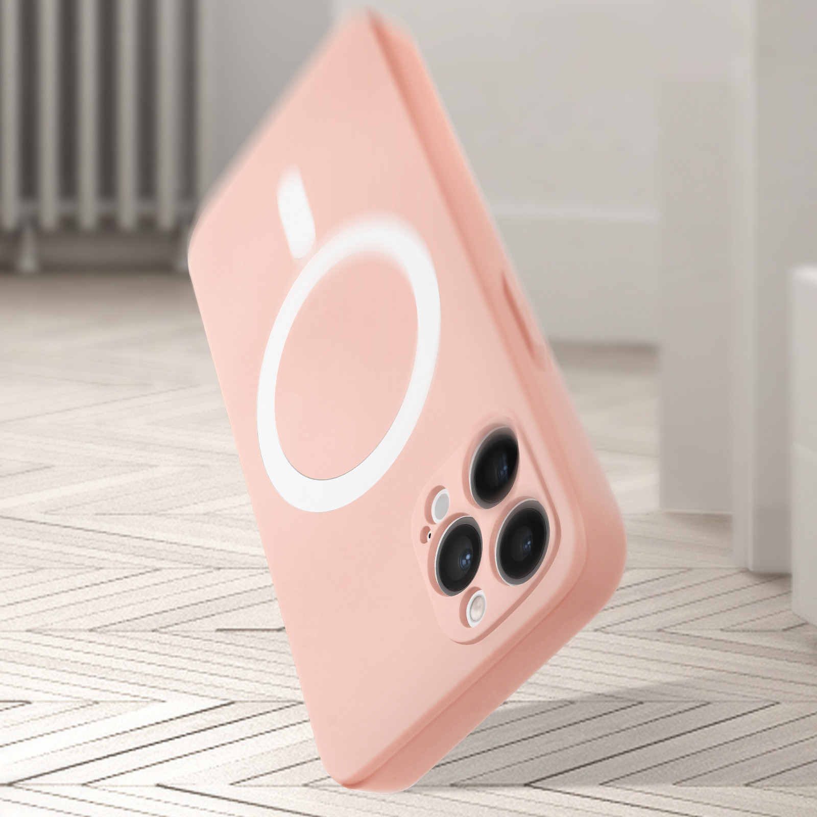Cover per iPhone 12 Pro Max, Ultra Leggera TPU Silicone Traspirante